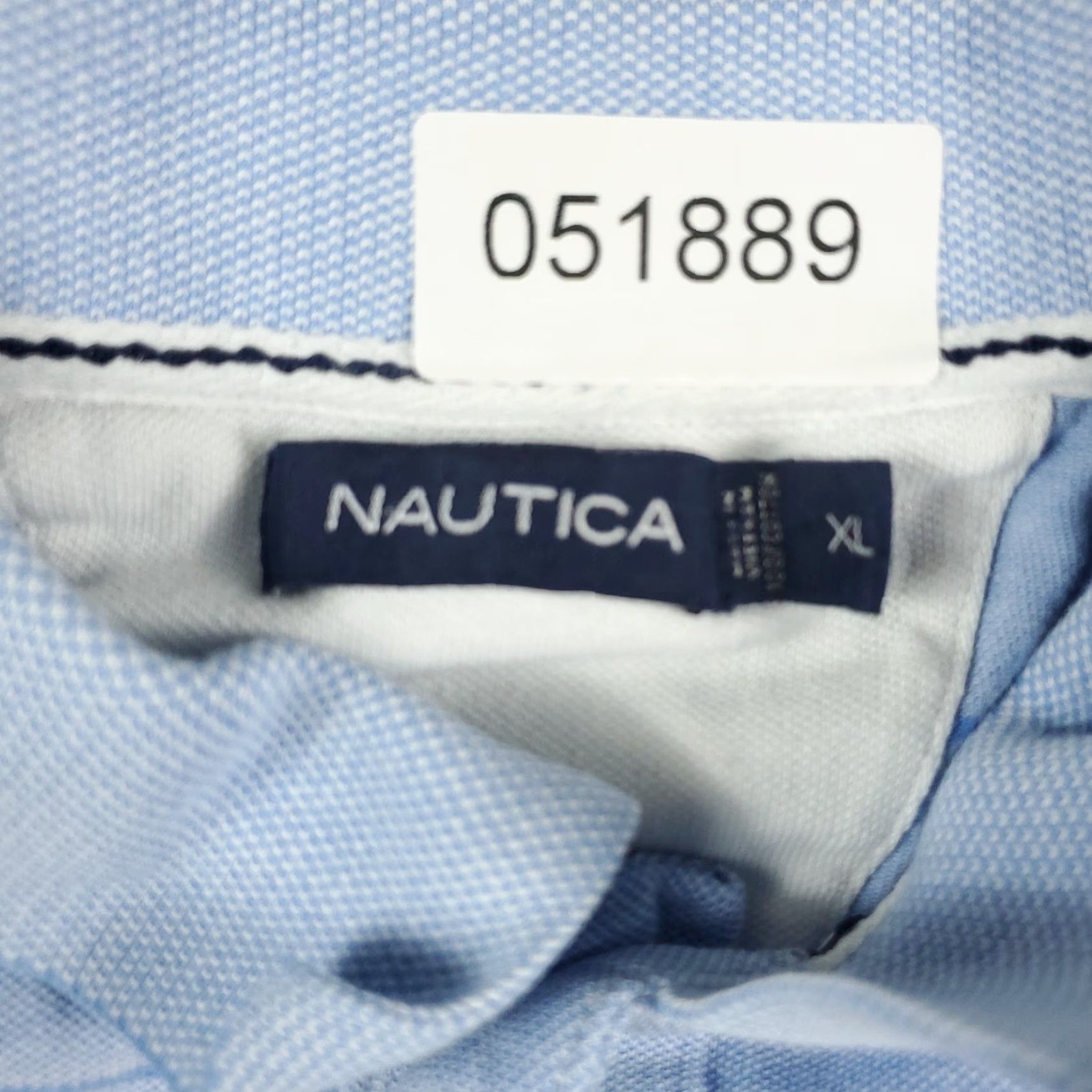 Nautica Nautica Polo Shirt Mens XL Blue Striped Casual Short Sleeve Activewear Size US XL / EU 56 / 4 - 6 Thumbnail