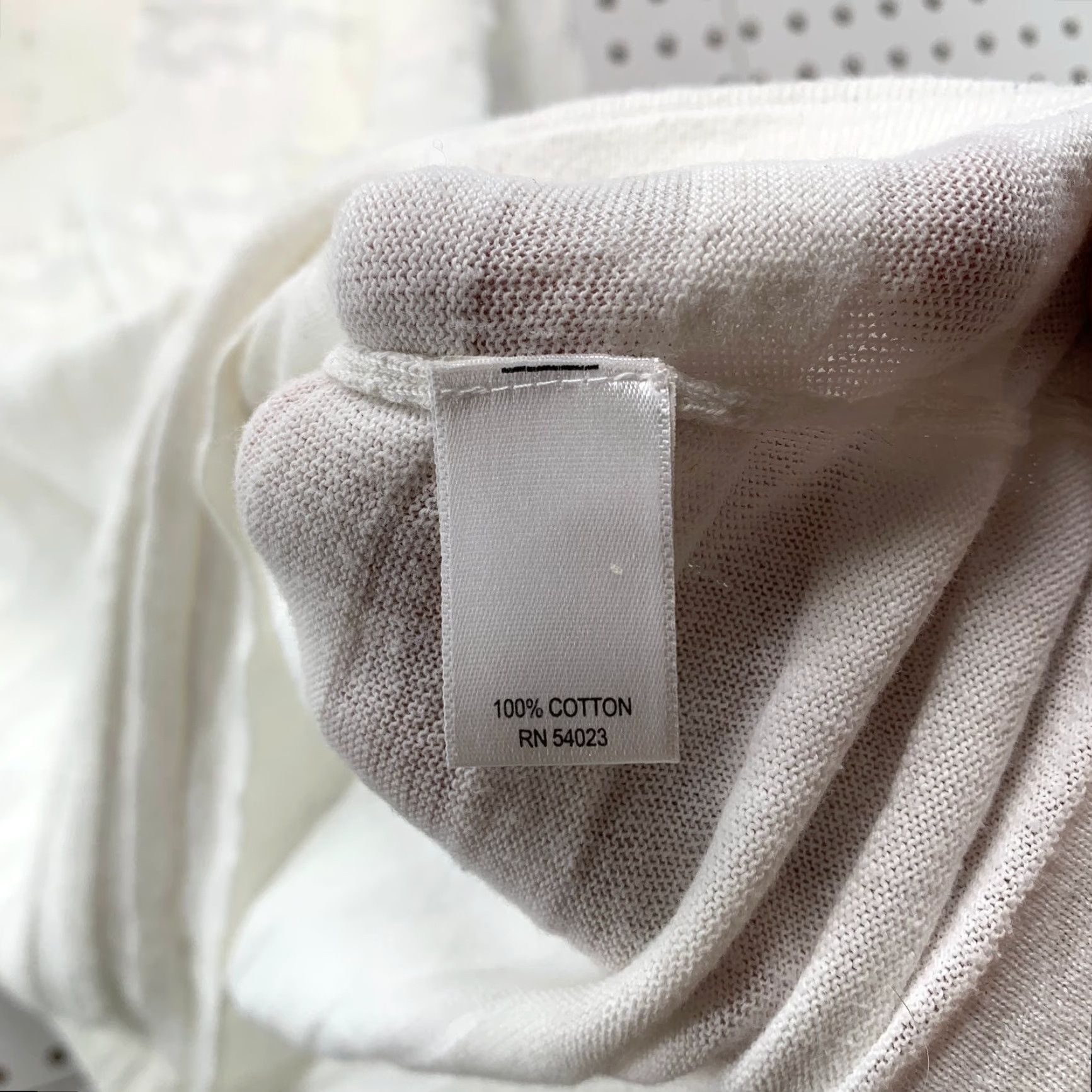Banana Republic VINTAGE Banana Republic Doll Top Womens XL White Sheer Striped V-Neck Blouse Size XL / US 12-14 / IT 48-50 - 4 Thumbnail