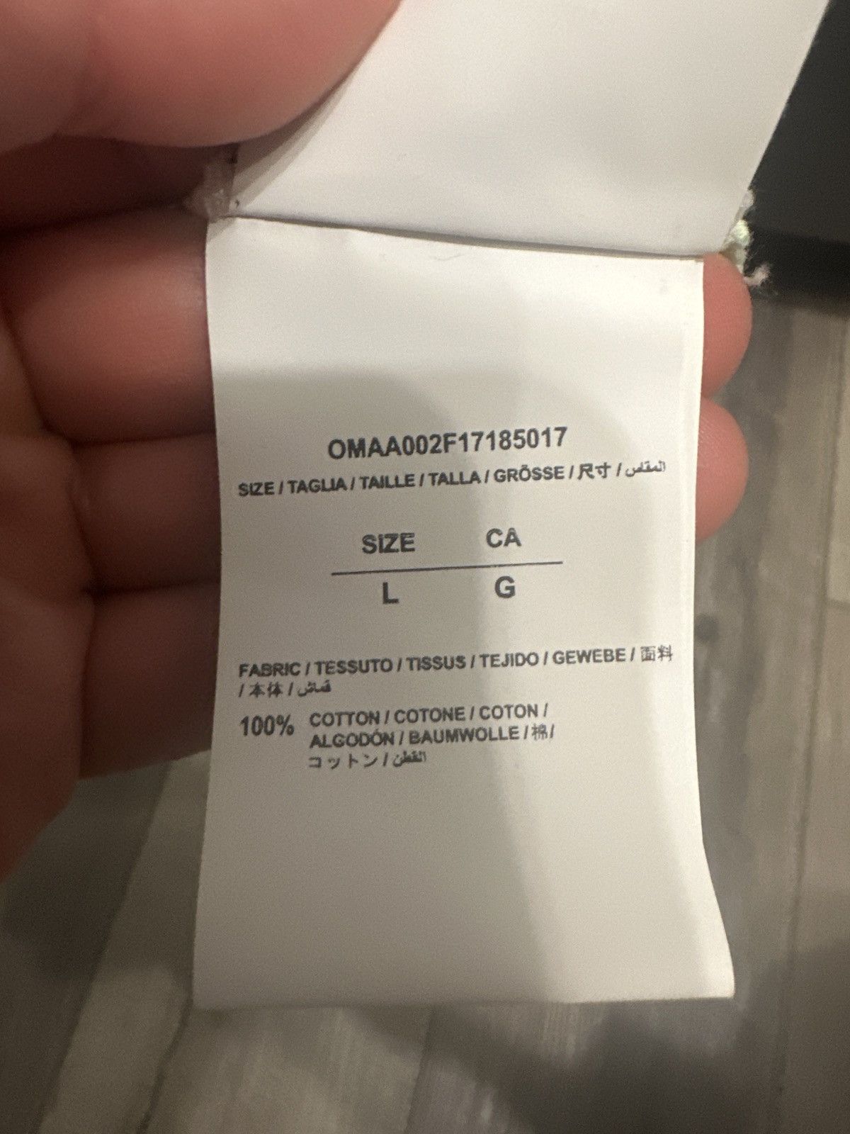 Off-White Off white OG seeing things TEE Size US L / EU 52-54 / 3 - 8 Thumbnail