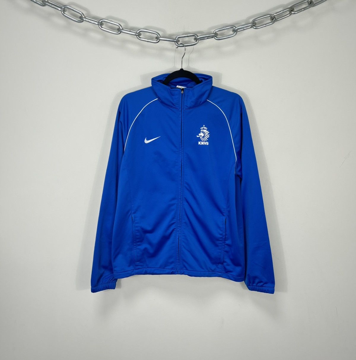 Nike Vintage Nike Netherlands Training Full Zip Soccer Jacket Size US M / EU 48-50 / 2 - 1 Thumbnail