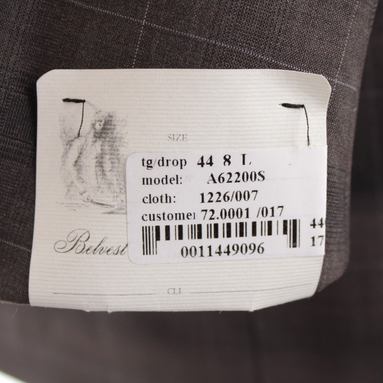 Belvest Belvest Suit Size US 44 Long in Brown Size 44R - 5 Thumbnail