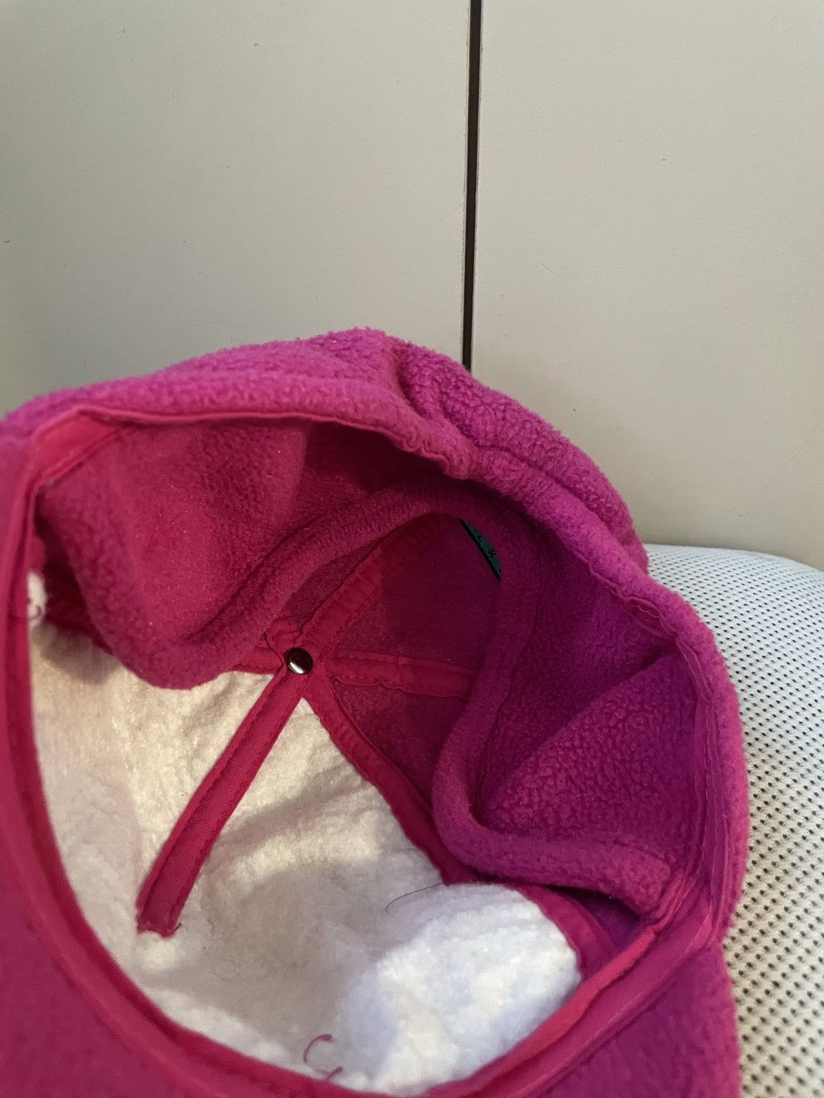 Fila Fila 90s pink Gorpcore fleece Hat Magic line Cap polartec Size ONE SIZE - 6 Thumbnail