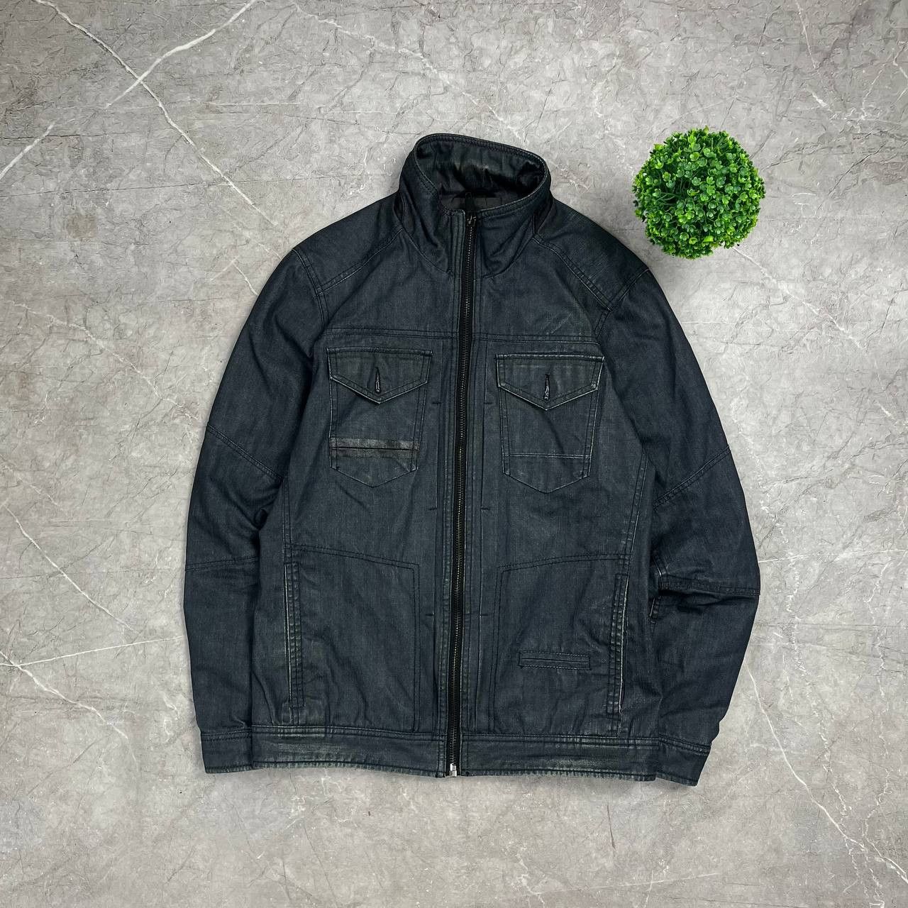 Japanese Brand Vintage Y2K Avant Gard Leather Jacket Opium Rare 90s Casual Size US M / EU 48-50 / 2 - 1 Thumbnail