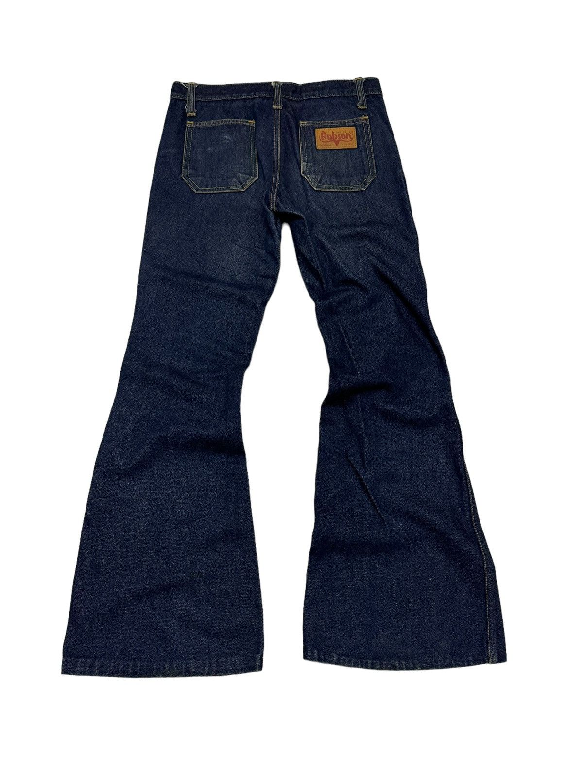 Designer × Japanese Brand × Vintage FLARE BOBSON BELL BOTTOM DENIM JEANS Size US 28 / EU 44 - 7 Thumbnail