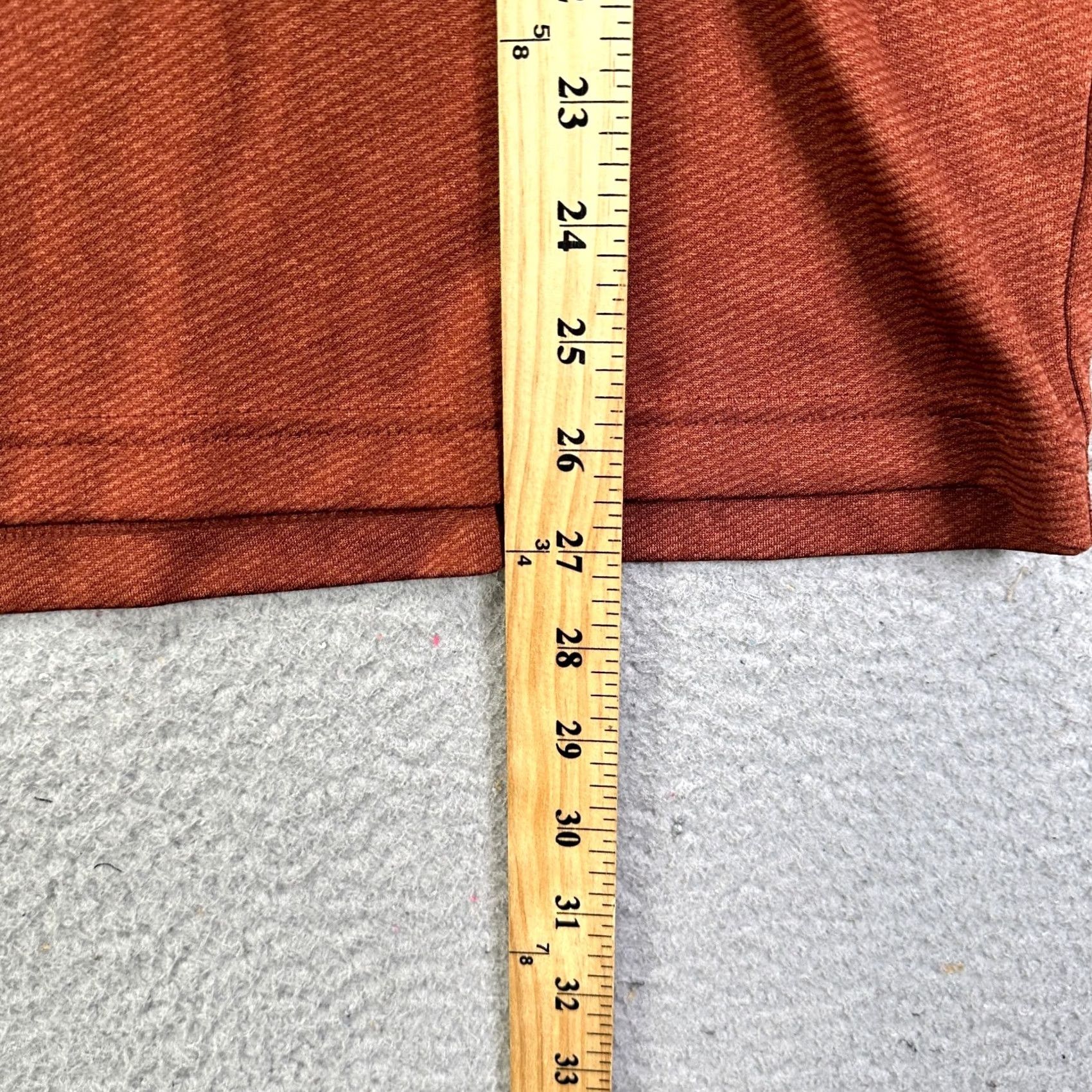 Croft & Barrow Croft Barrow Quick Dry Mens Medium Brown Golf Polo - Outdoor Activewear Shirt Size US M / EU 48-50 / 2 - 6 Thumbnail