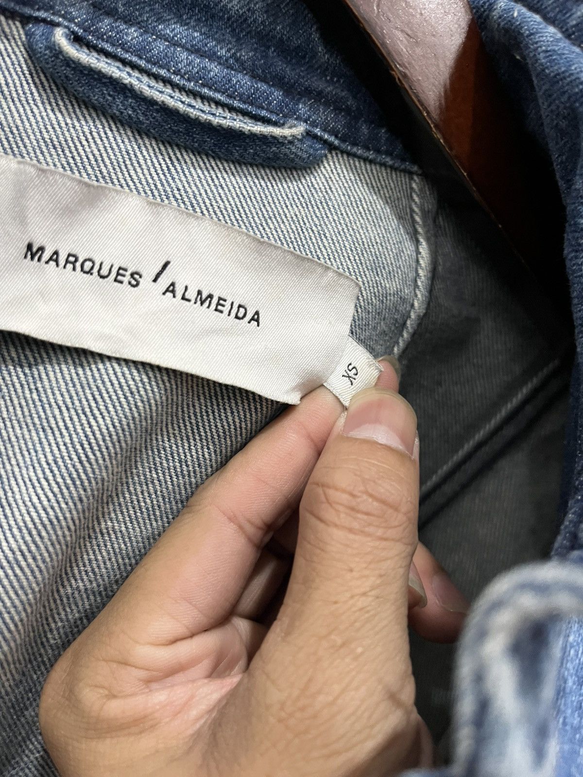 Marques'Almeida 💸BINDINGOFFER💸Marques almeida denim jacket Size XS / US 0-2 / IT 36-38 - 6 Thumbnail