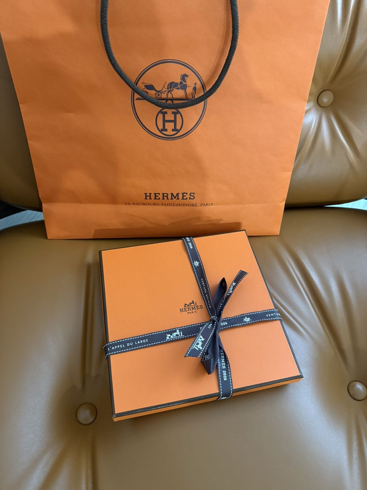 Hermes Hermes Mises et Relances Desk card tray Kraft [NEW] Size ONE SIZE - 14 Thumbnail