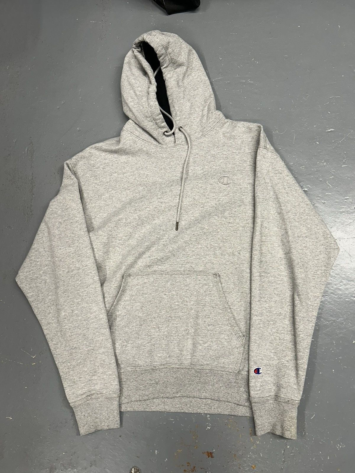 Champion × Vintage Crazy Y2K Essential Grey Champion Reverse Weave Sweatshirt Size US L / EU 52-54 / 3 - 1 Thumbnail