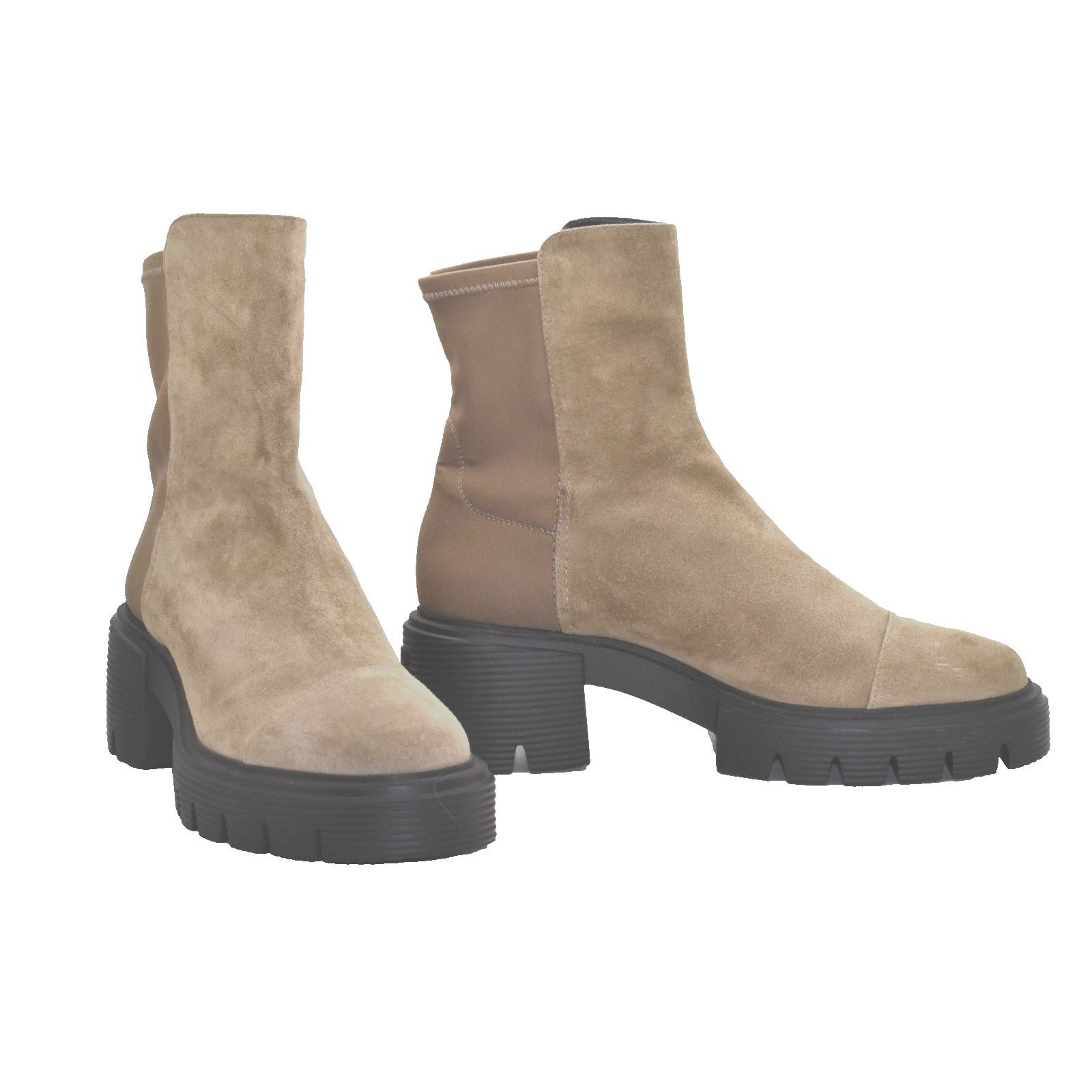Stuart Weitzman STUART WEITZMAN Soho Suede 5050 Stretch Bootie Shoes Sz 9.5 Size US 9.5 / IT 39.5 - 1 Thumbnail