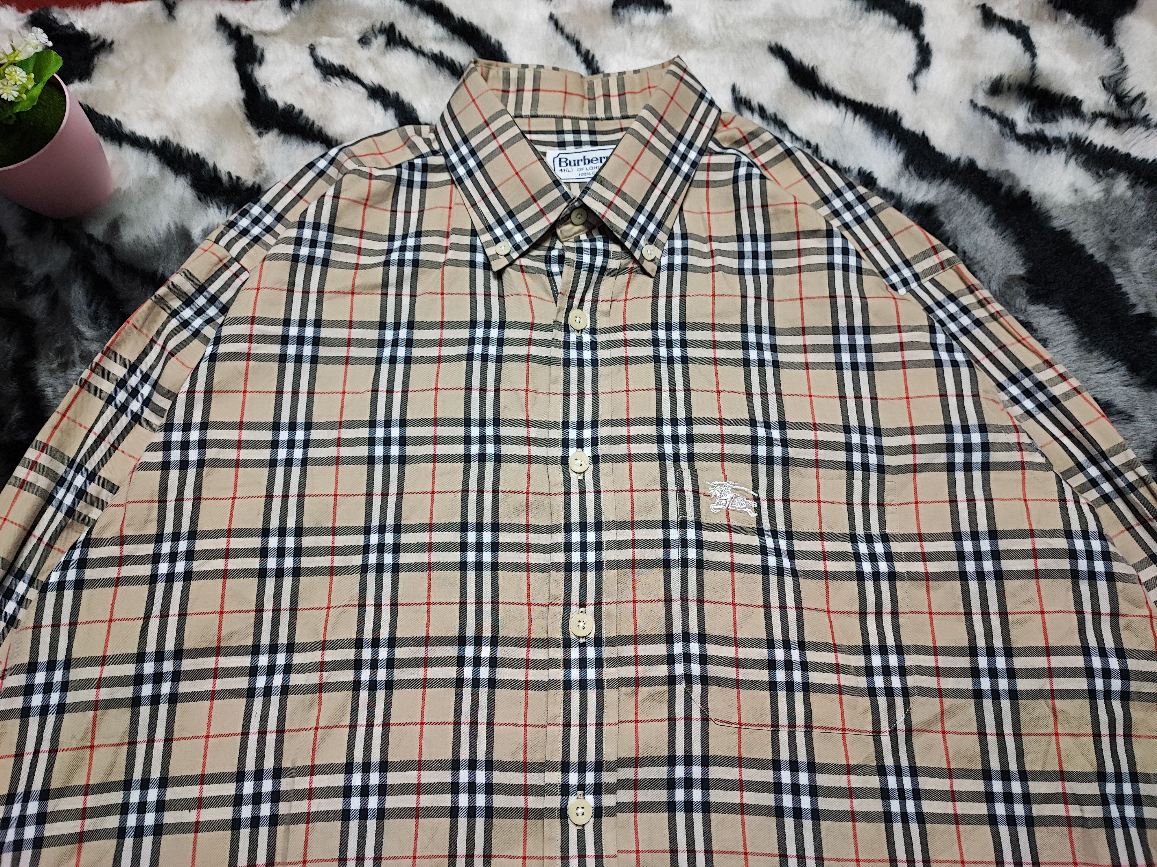 Burberry Burberry Shirt Size US L / EU 52-54 / 3 - 7 Thumbnail