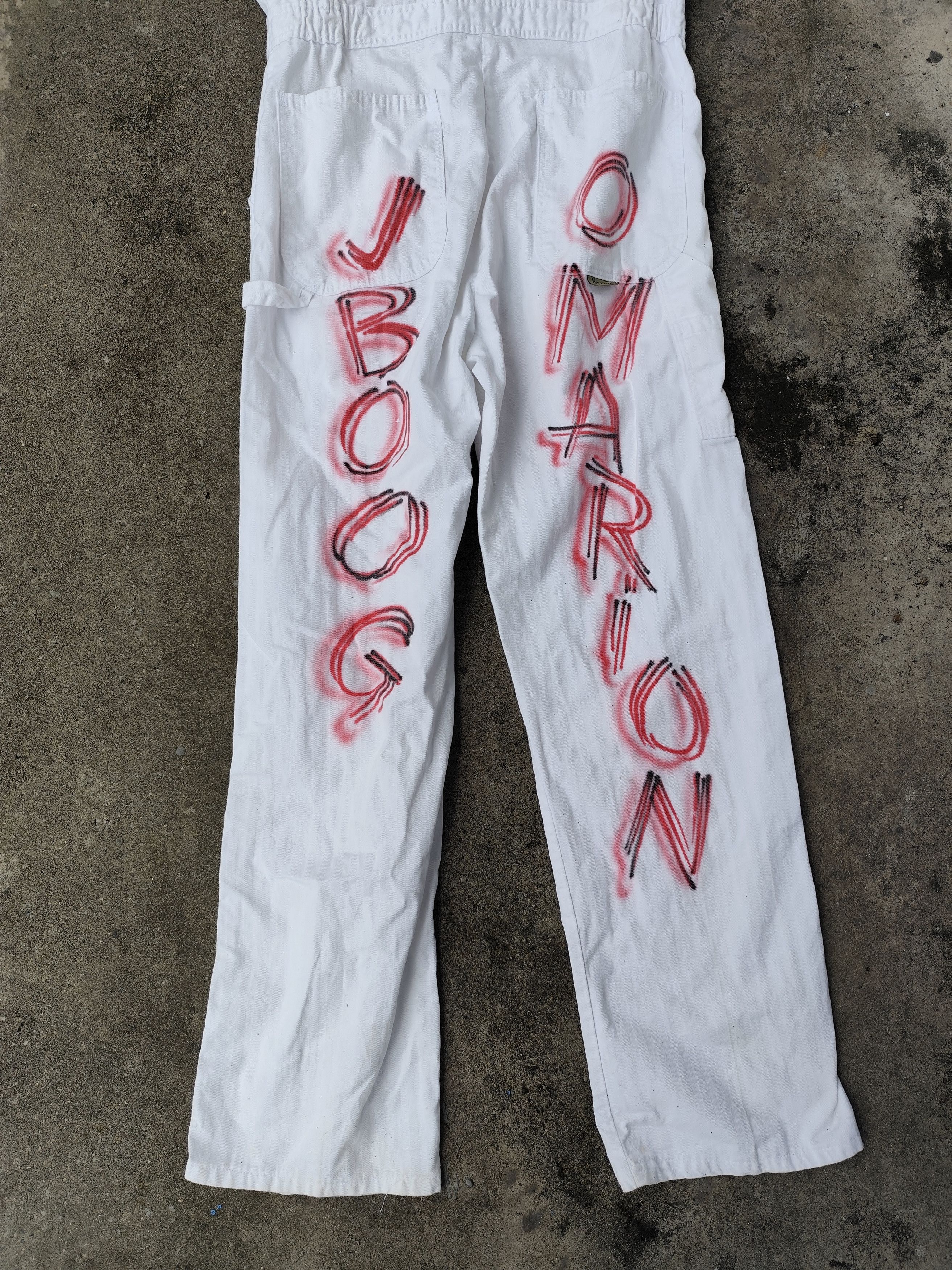 Rap Tees Vintage Rap B2K Overalls Photo Credit Chris Voelker Size US 33 - 3 Thumbnail
