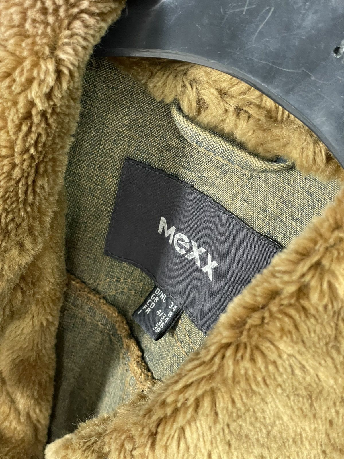 Japanese Brand × Seditionaries × Vintage Punk Style Denim Fleece Sherpa Jacket Japanese Brand Size XS / US 0-2 / IT 36-38 - 8 Thumbnail