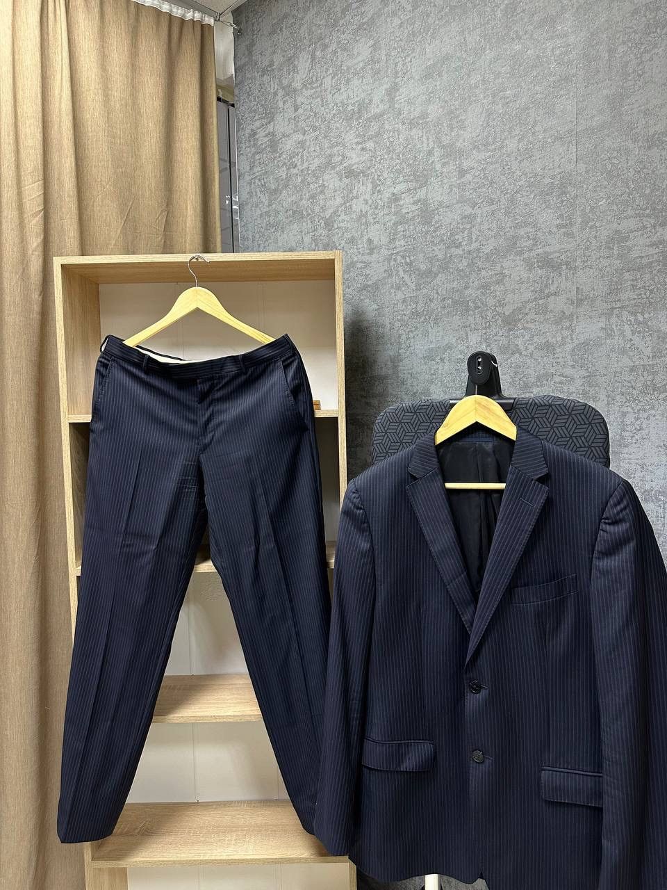Vintage × Z Zegna Vintage Costume Pants And Blazer Z Zegna Suit Blue Size 38R - 6 Thumbnail