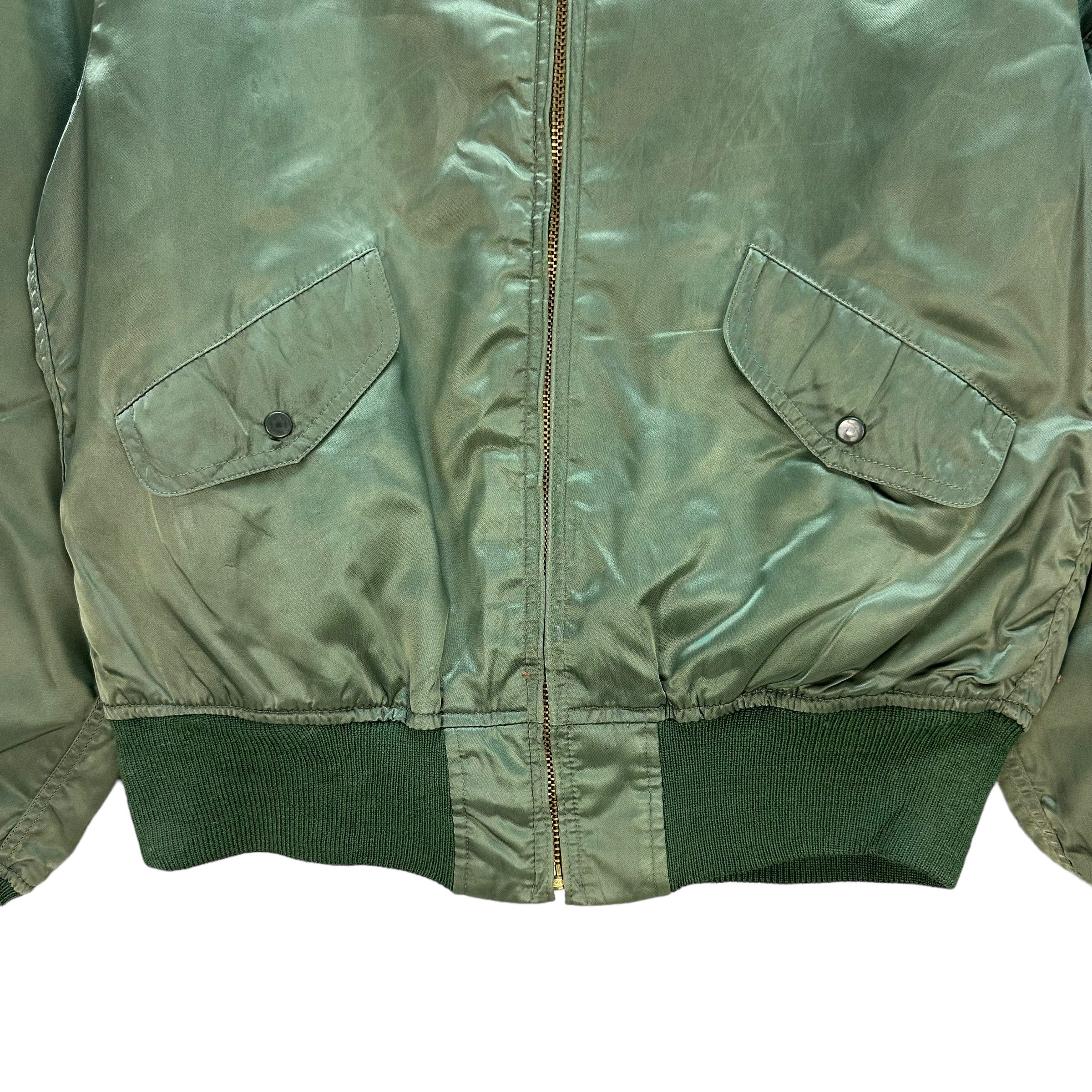 Vintage TRASHED VINTAGE HOUSTON MA 1 BOMBER JACKET #7480-148 Size US M / EU 48-50 / 2 - 3 Thumbnail