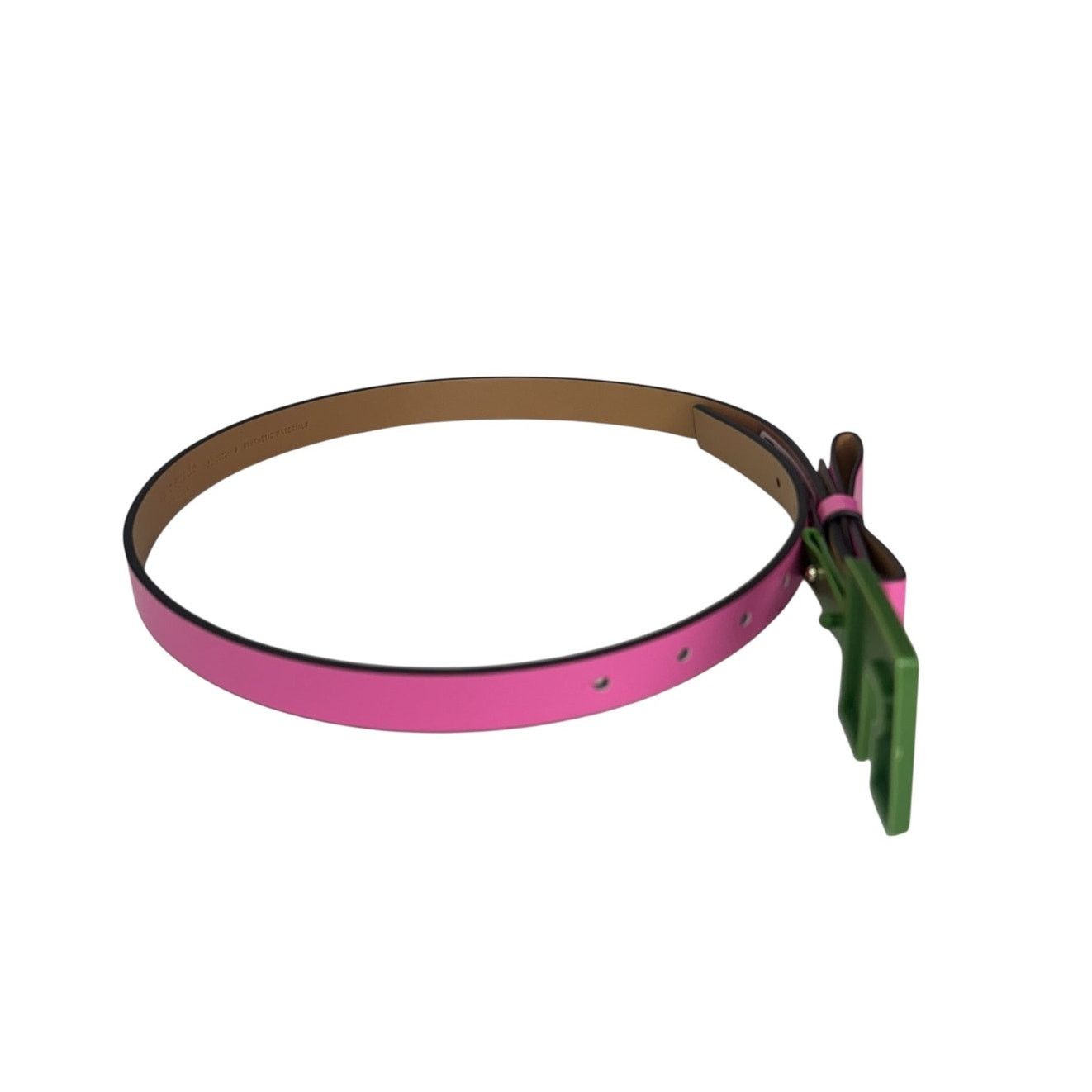 Kate Spade Kate Spade Bow Leather Belt in Pink Large Size ONE SIZE - 3 Thumbnail
