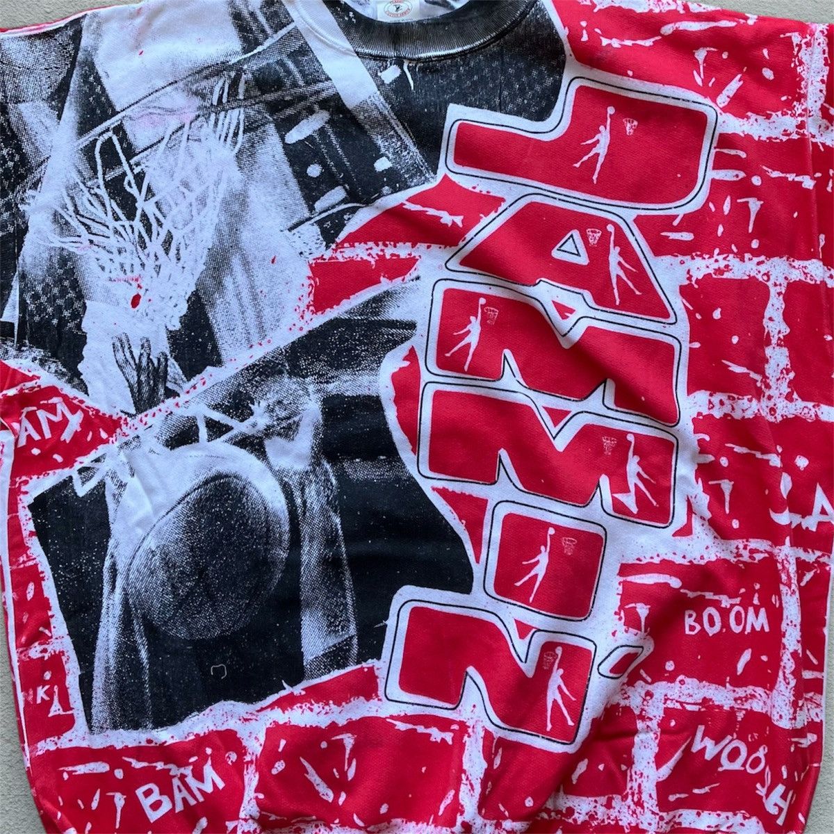 Other Vintage 90s Basketball Art AOP Crewneck Sweatshirt Jam NBA Size US XL / EU 56 / 4 - 3 Thumbnail
