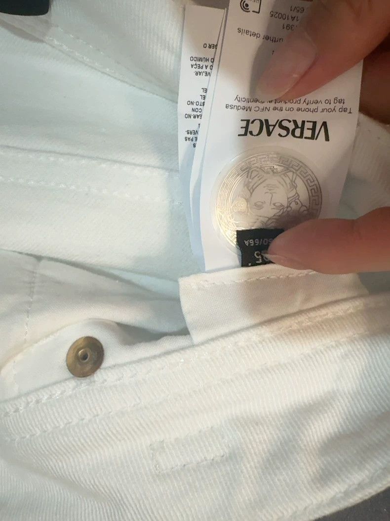 Versace Versace White jeans Size 25" / US 0 / IT 36 - 5 Thumbnail