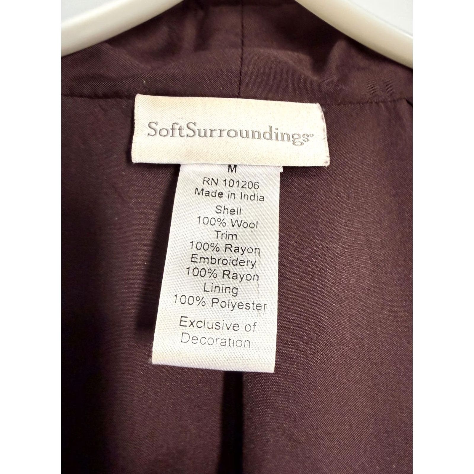 Soft Surroundings VINTAGE? No. (Cannot add). Size M / US 6-8 / IT 42-44 - 6 Thumbnail