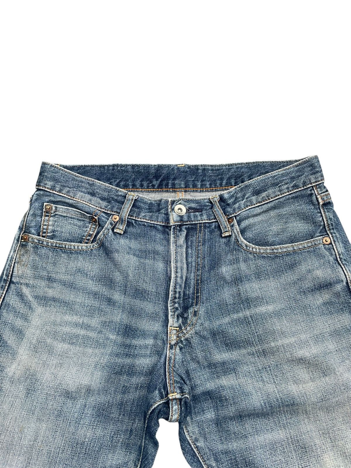 Japanese Brand × Uniqlo Uniqlo Selvedge Distresed Jeans Size US 32 / EU 48 - 6 Thumbnail