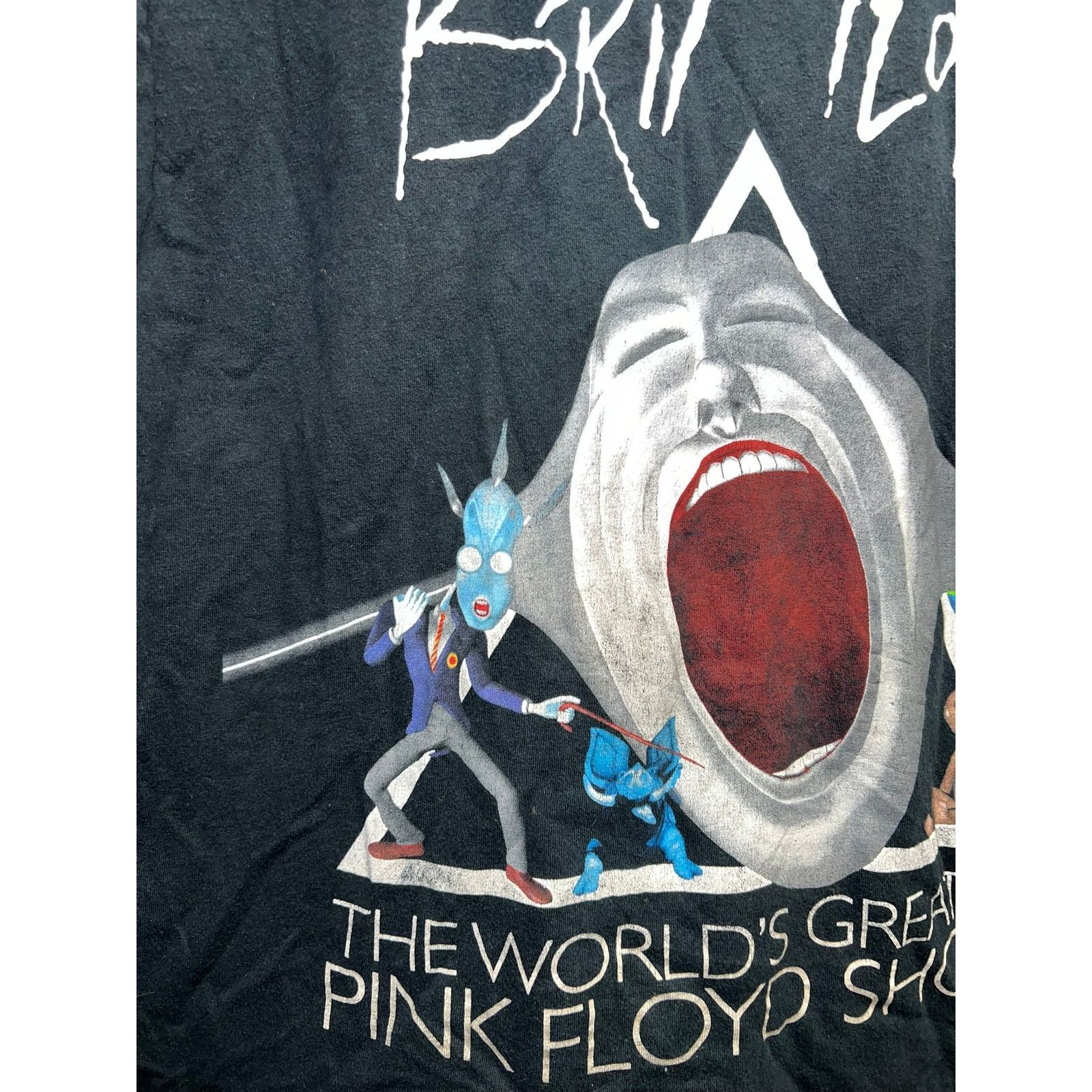 Gildan Brit Floyd Shirt Worlds Greatest Pink Floyd Show Tour Tee L Size US L / EU 52-54 / 3 - 2 Thumbnail