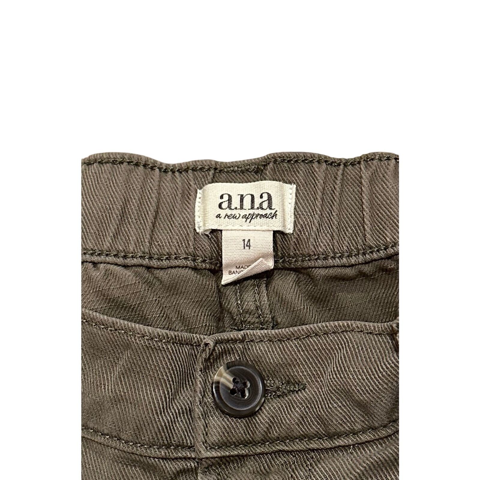 Other ANA A New Approach Cargo Pants Womens Size 14 Green Utility Size 36" / US 14 / IT 50 - 4 Thumbnail