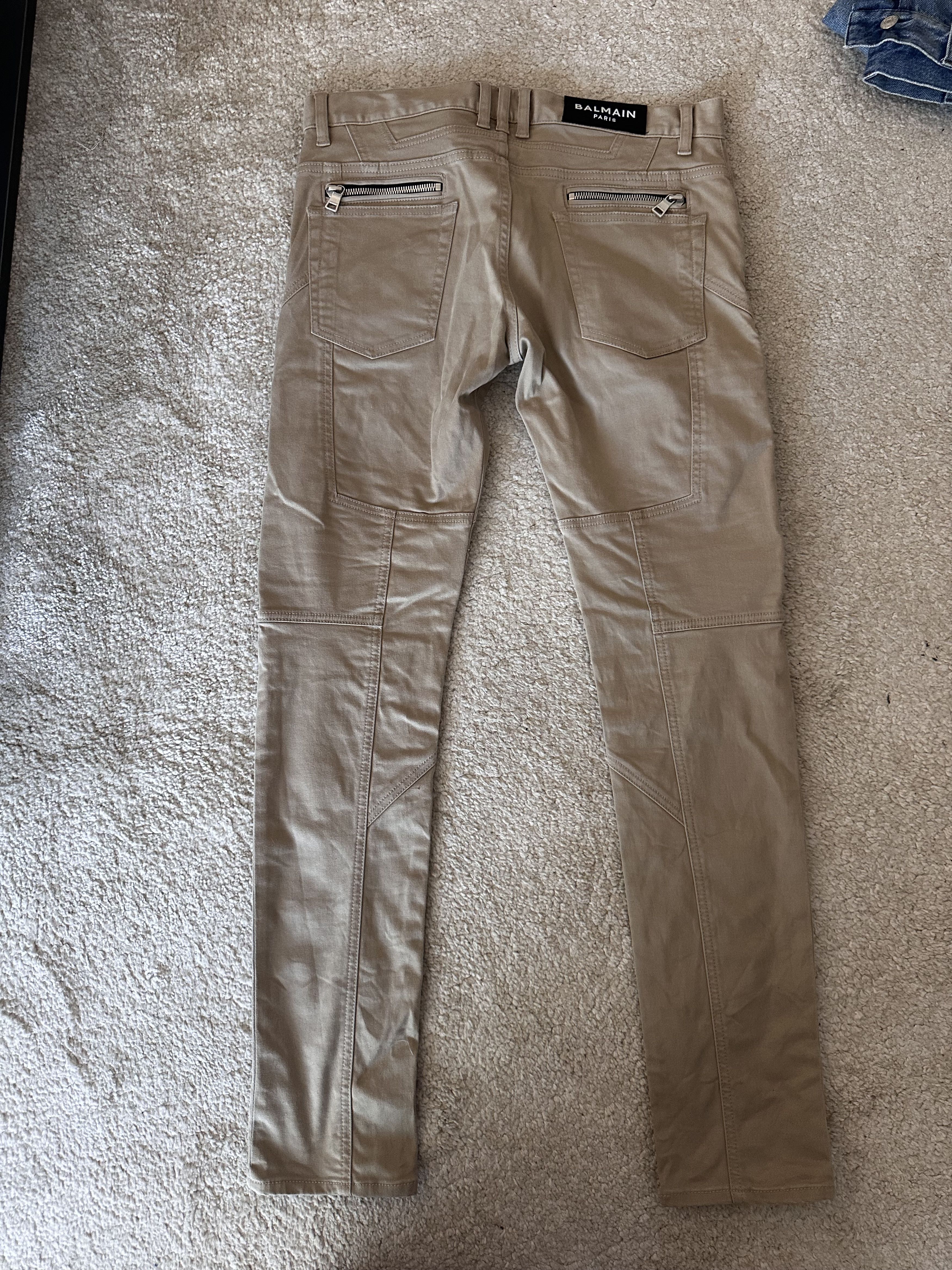 Balmain Biker denim Balmain Size US 34 / EU 50 - 3 Thumbnail