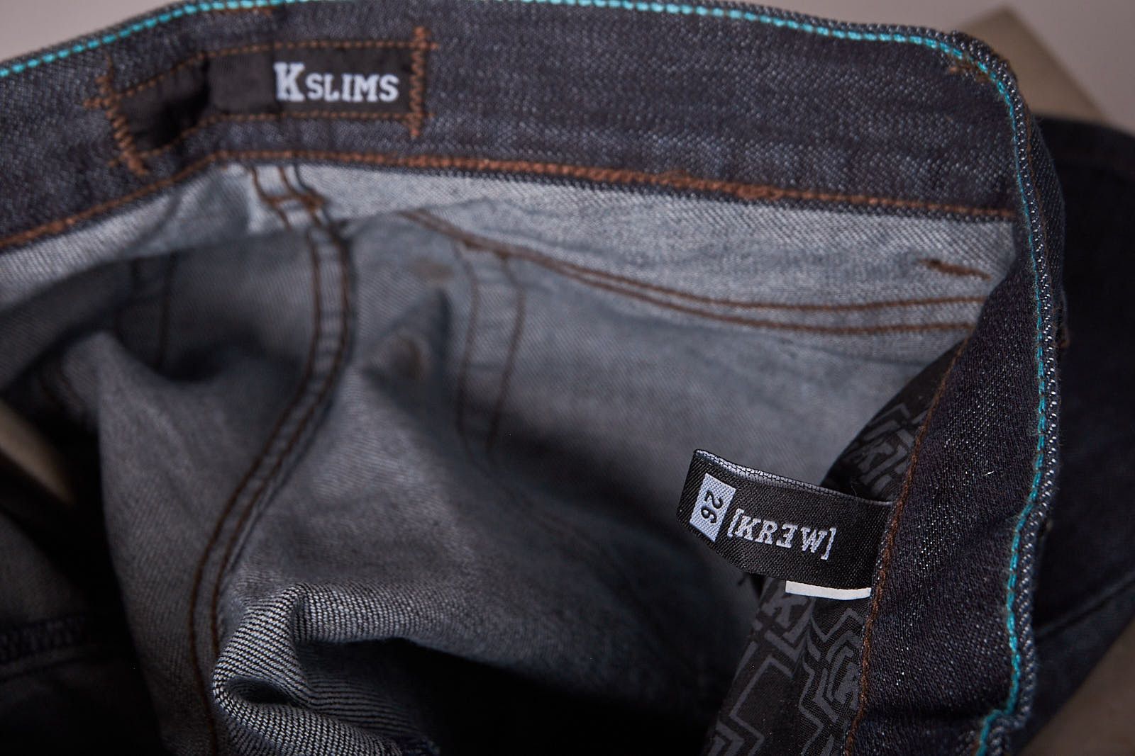 KREW Y2K KREW Slim Denim Pants Size US 26 / EU 42 - 7 Thumbnail