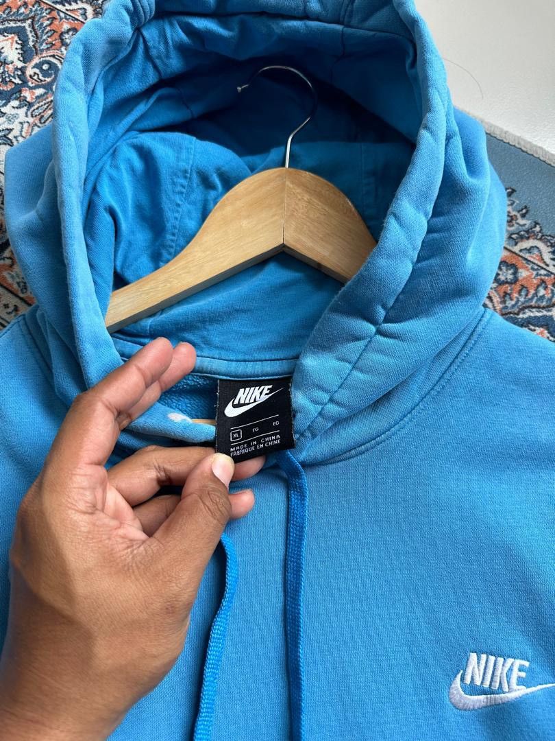 Nike × Other NIKE CLUB SKY BLUE HOODIE Size US XL / EU 56 / 4 - 5 Thumbnail