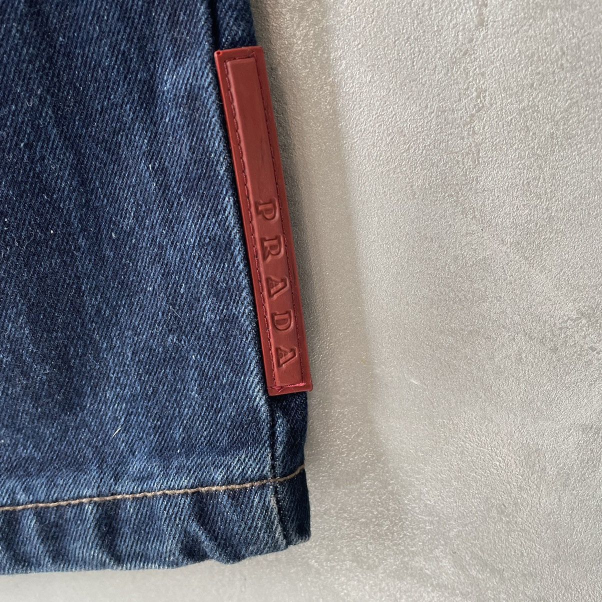 Prada Prada Linea Rossa 00’s Red Tab Jeans Size US 34 / EU 50 - 11 Thumbnail