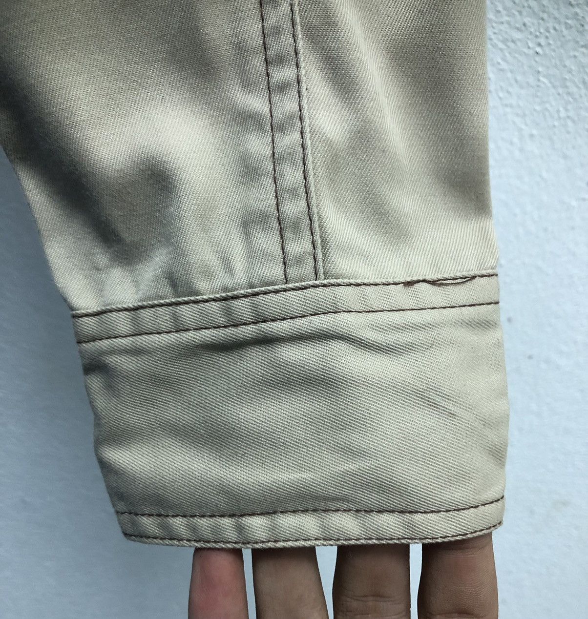 Other ISUZU Branded Khaki Work Coverall Durable Utility Jumpsuit Size US 40 / EU 56 - 12 Thumbnail