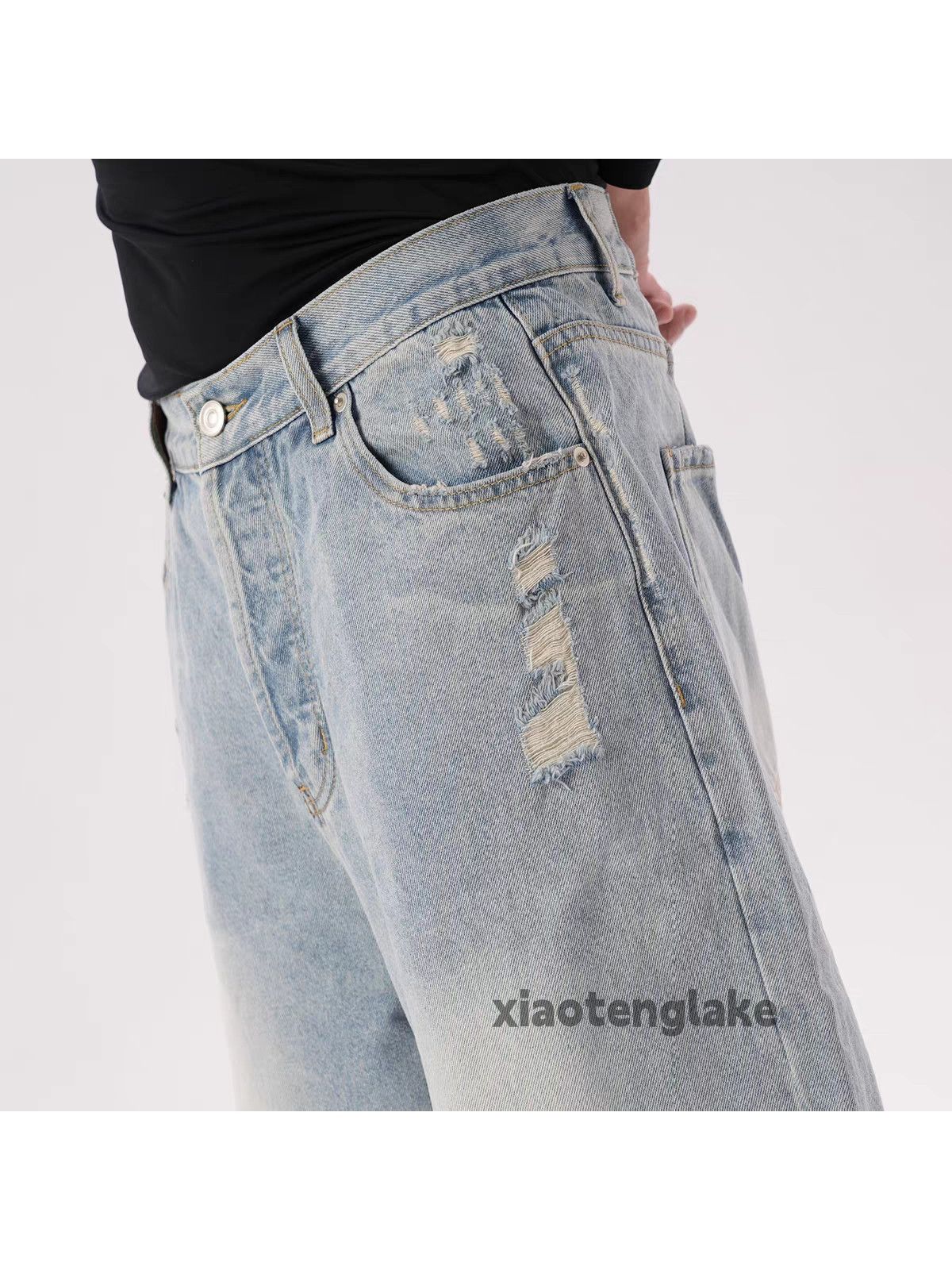 Jean xtl vintage wide Leg loose hiphop ripped y2k jeans Size US 30 / EU 46 - 10 Thumbnail