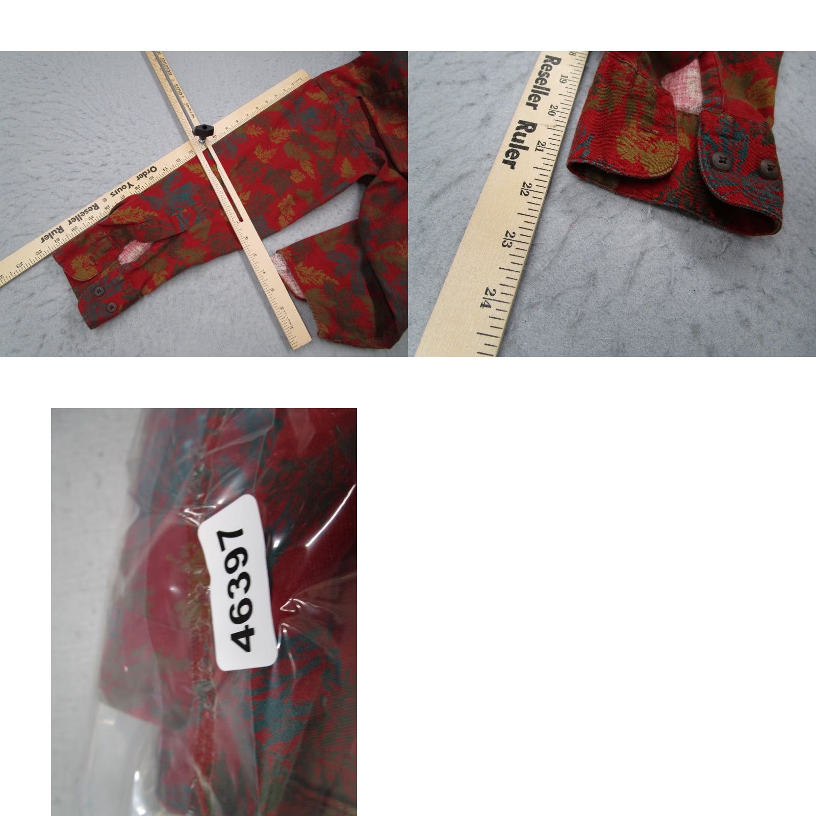 Gap VINTAGE Gap Shirt Mens Small Red Floral Button-Up Long Sleeve Twill 100% Cotton Retro 90s Boho Casual Mens Size US S / EU 44-46 / 1 - 8 Thumbnail
