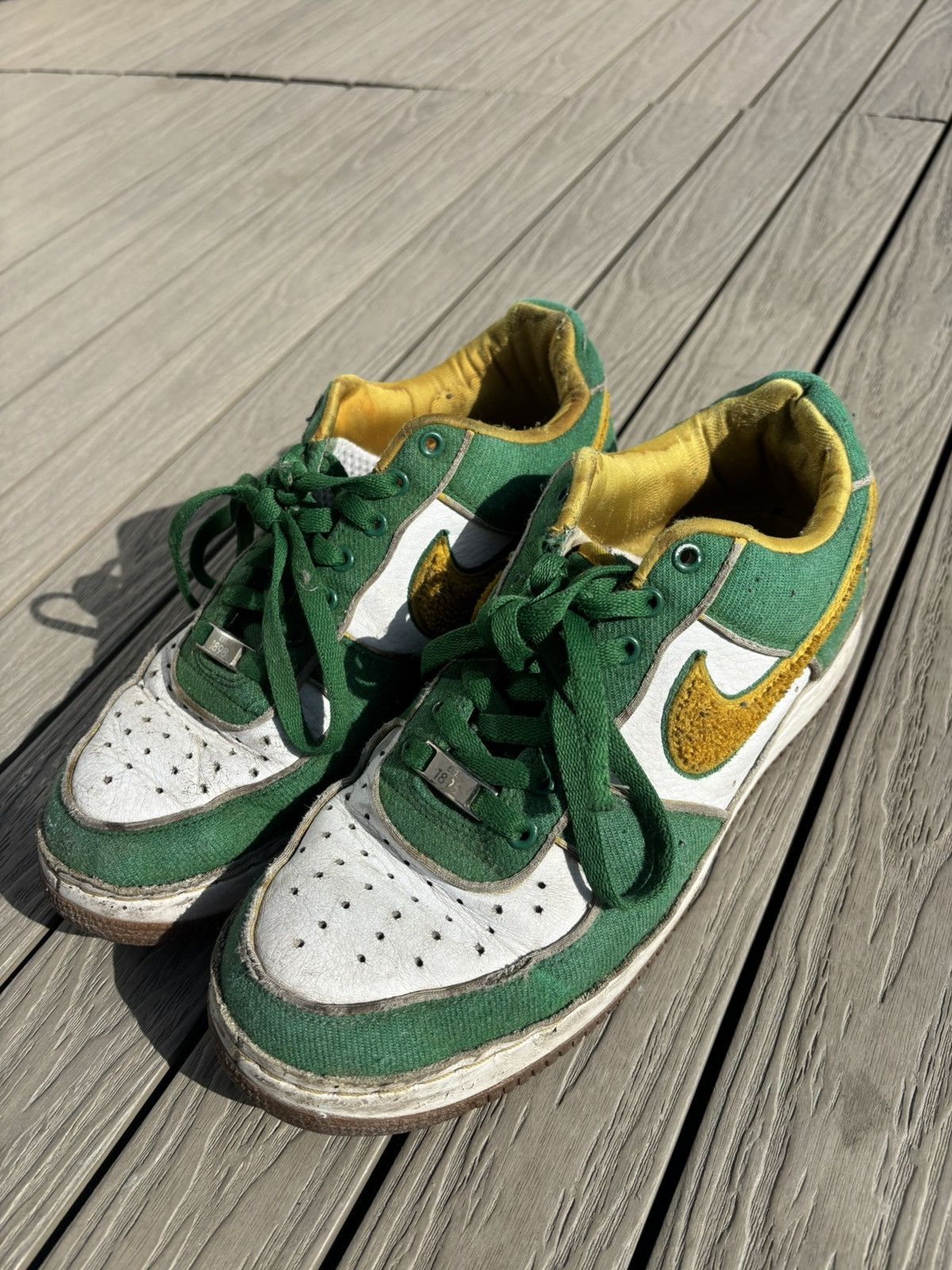 Nike Nike Air Force 1 Low Queens 2003 NYC Borough Series 10 Rare Size US 10 / EU 43 - 1 Thumbnail