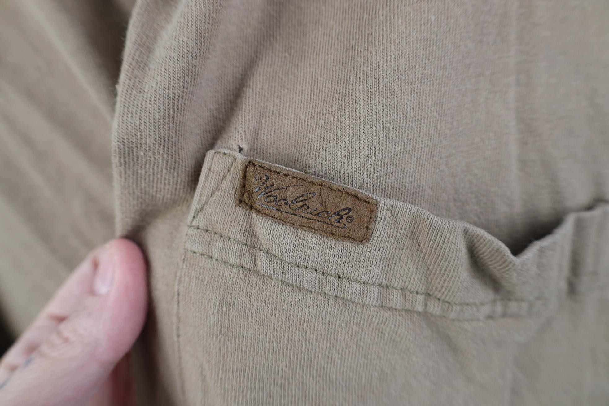 Woolrich Woolen Mills Vintage 90s Woolrich Ribbed Knit Long Sleeve Polo Shirt Size US XXL / EU 58 / 5 - 4 Thumbnail