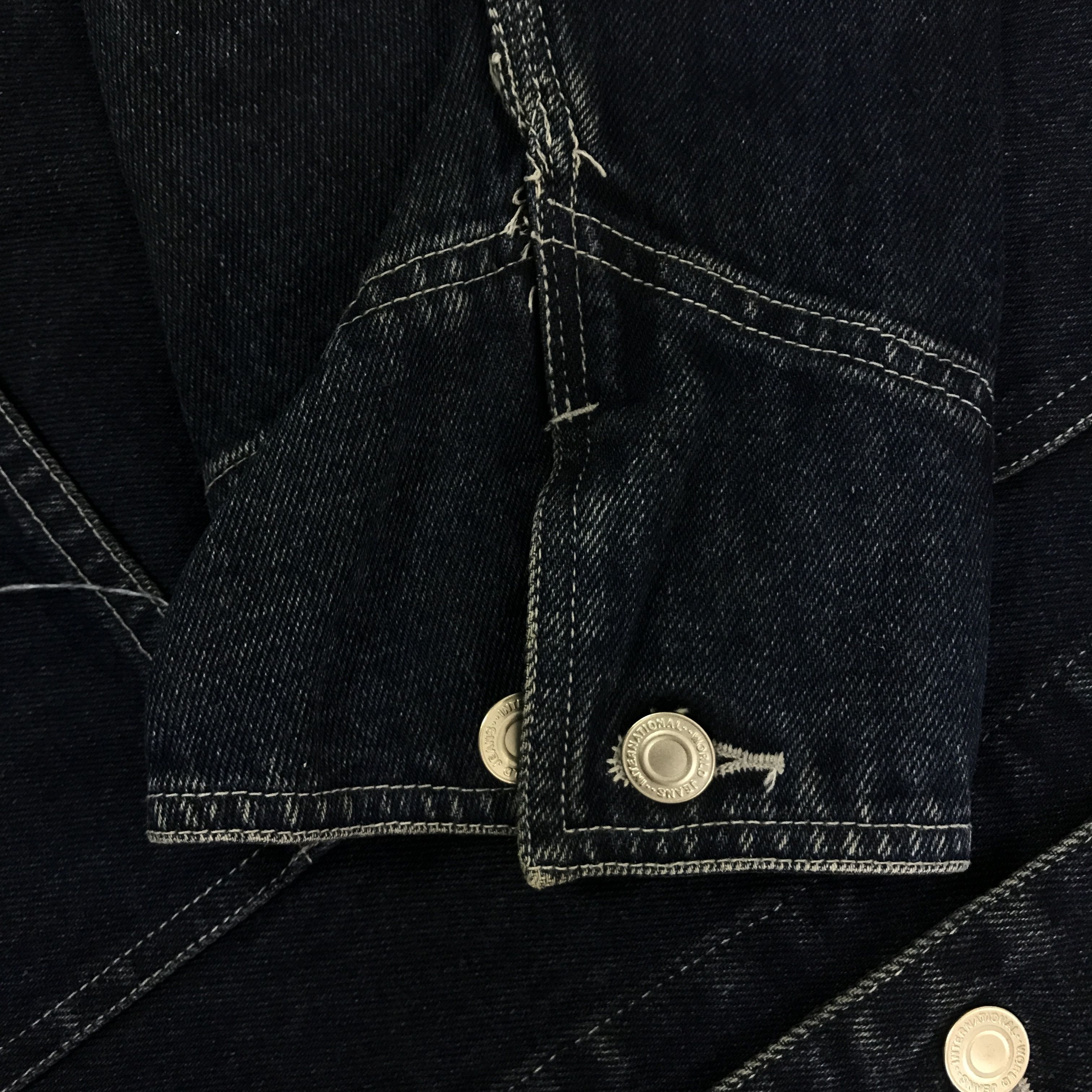 Japanese Brand seahop denim chore design jacket K115B7 Size US L / EU 52-54 / 3 - 7 Thumbnail