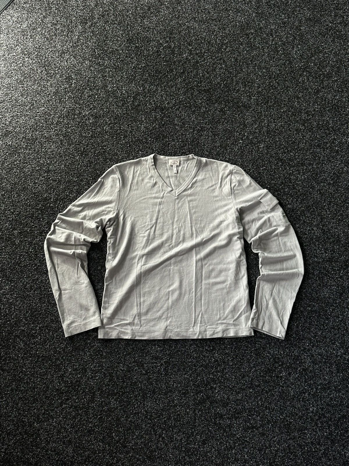 Armani × Vintage 🚨VNTG Armani 90s RARE Blank POCKET LOGO OLD MONEY STYLE Size L / US 10 / IT 46 - 1 Thumbnail