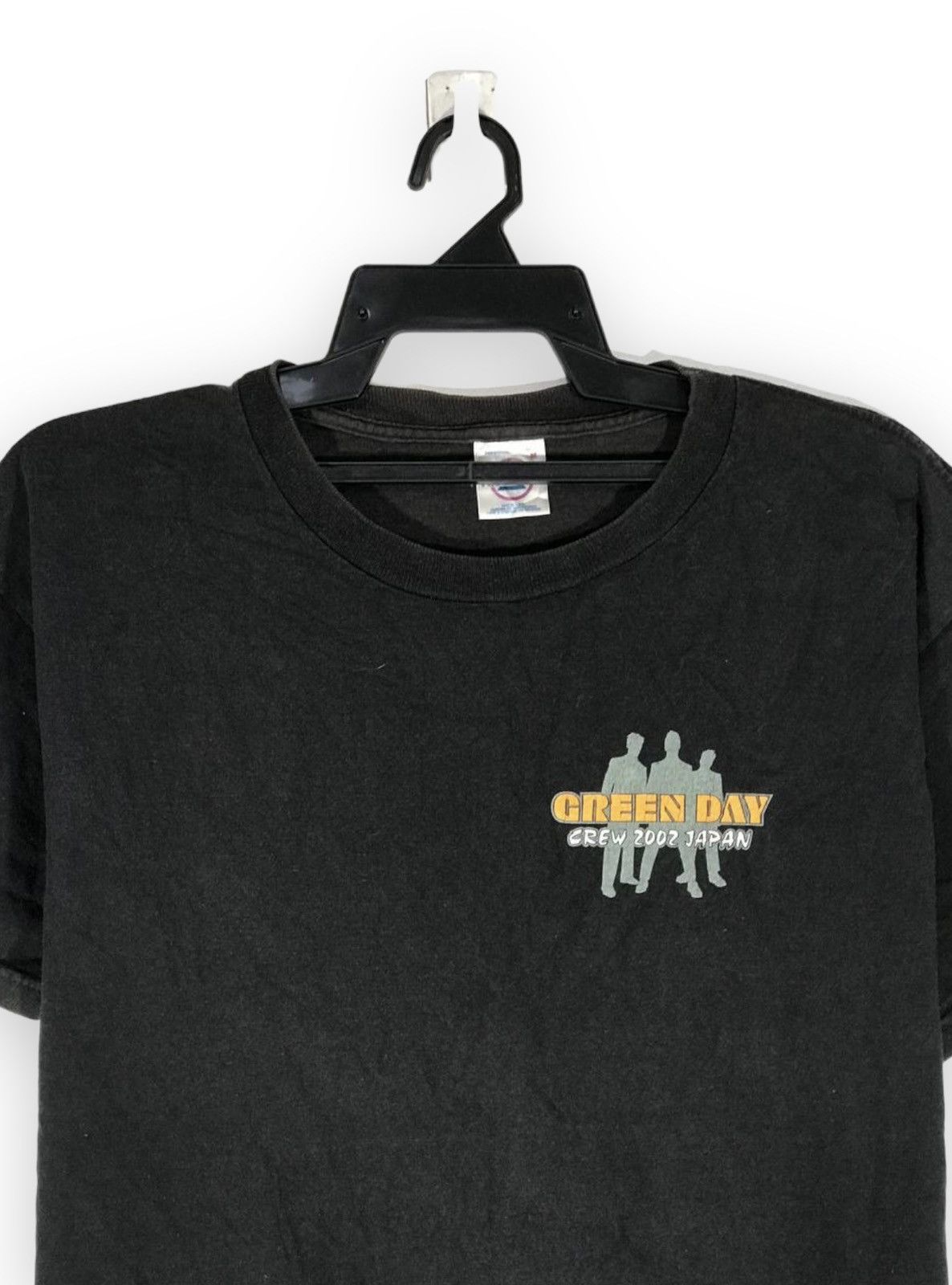 Band Tees × Vintage Vintage 2002 Greenday crew Japan tour punk rock Size US M / EU 48-50 / 2 - 2 Thumbnail