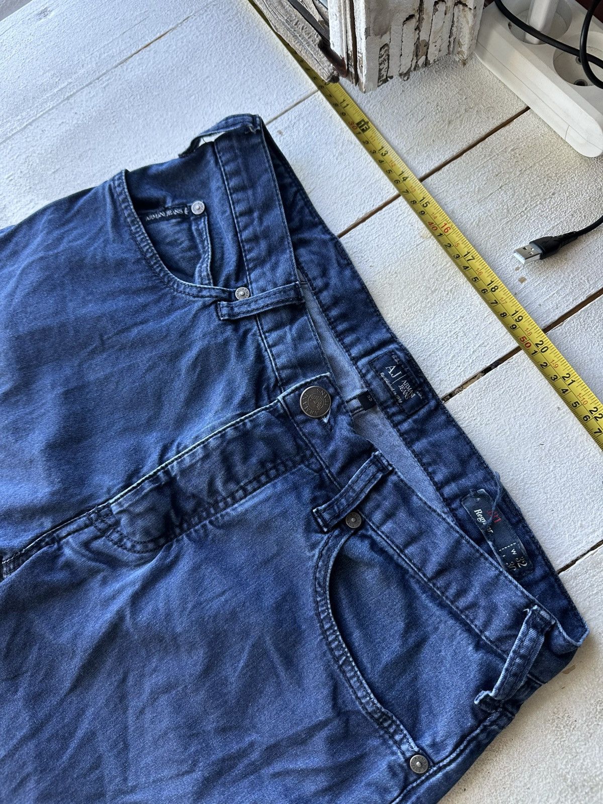 Giorgio Armani VNTG🚨90s Armani Jeans Denim blue Mens Pants Size US 32 / EU 48 - 2 Thumbnail