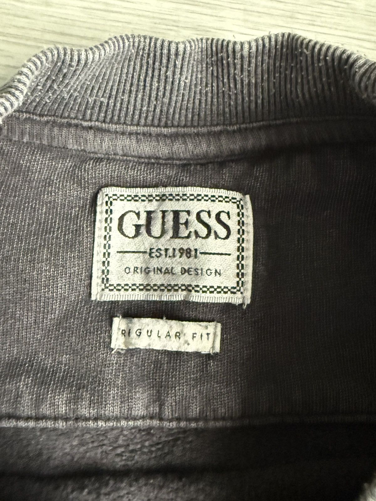 Guess Vintage Oversized faded sweatshirt hype crewneck Size US L / EU 52-54 / 3 - 5 Thumbnail