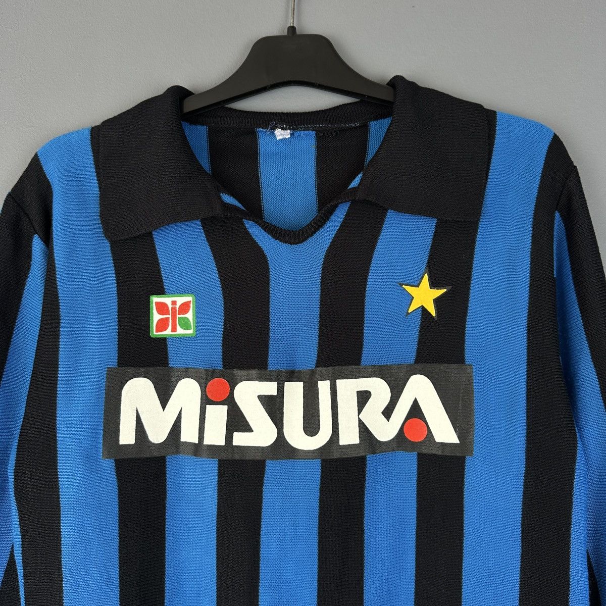 Vintage Vintage Inter Milan Rare Jersey Long Sleeve Mecsport Shirt Size US M / EU 48-50 / 2 - 4 Thumbnail