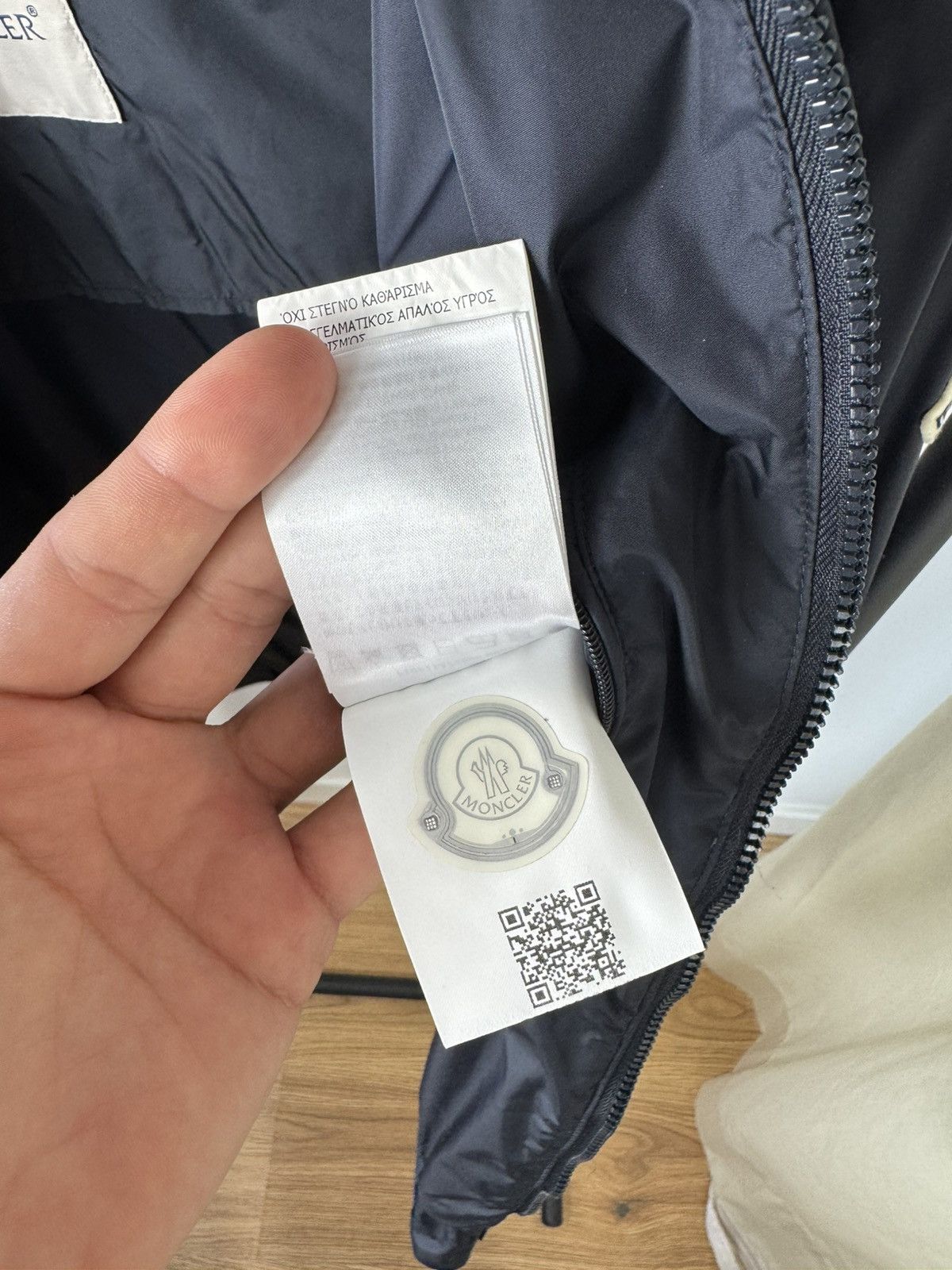 Moncler RARE - Light Moncler Reppe Rain Jacket 2024's, RRP $980 / L Size US L / EU 52-54 / 3 - 17 Thumbnail