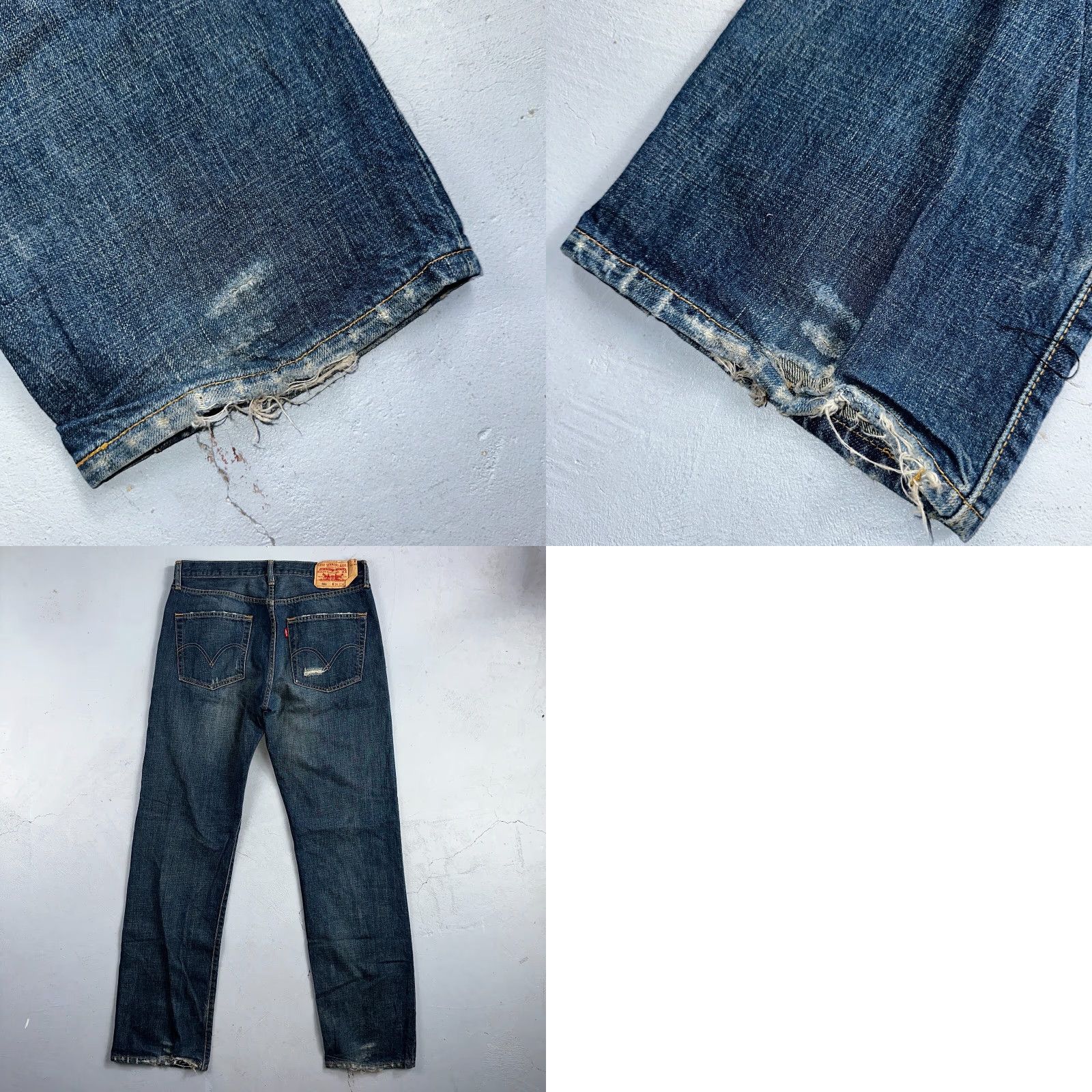 Levi's Levi's 501 Jeans Vintage 90s Straight Leg Levis 501 Denim Jeans 34x34 Men 34 Blue Regular Mid Rise 90s Theme Size US 34 / EU 50 - 11 Thumbnail