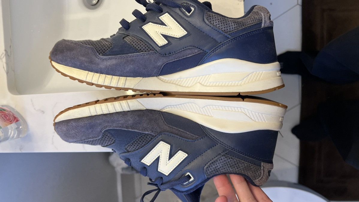 New Balance Navy blue gum sole new balance 530 encap Size US 12 / EU 45 - 9 Thumbnail