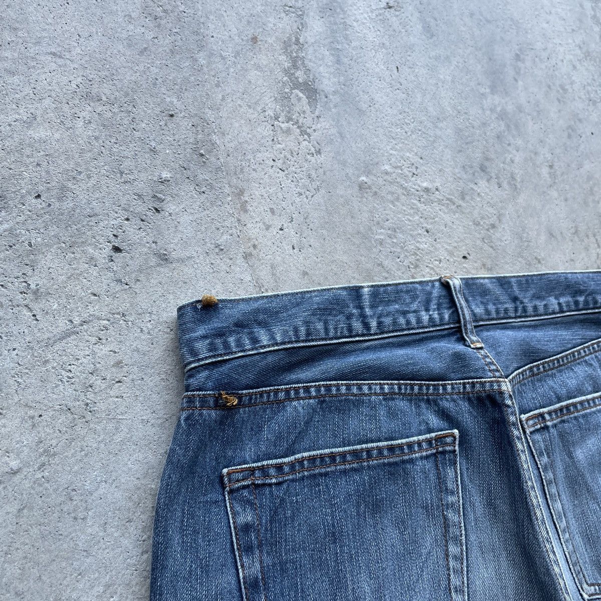 Japanese Brand × Jean W34💥 Vintage Japanese Faded Jeans Denim Pants Distressed Size US 34 / EU 50 - 8 Thumbnail