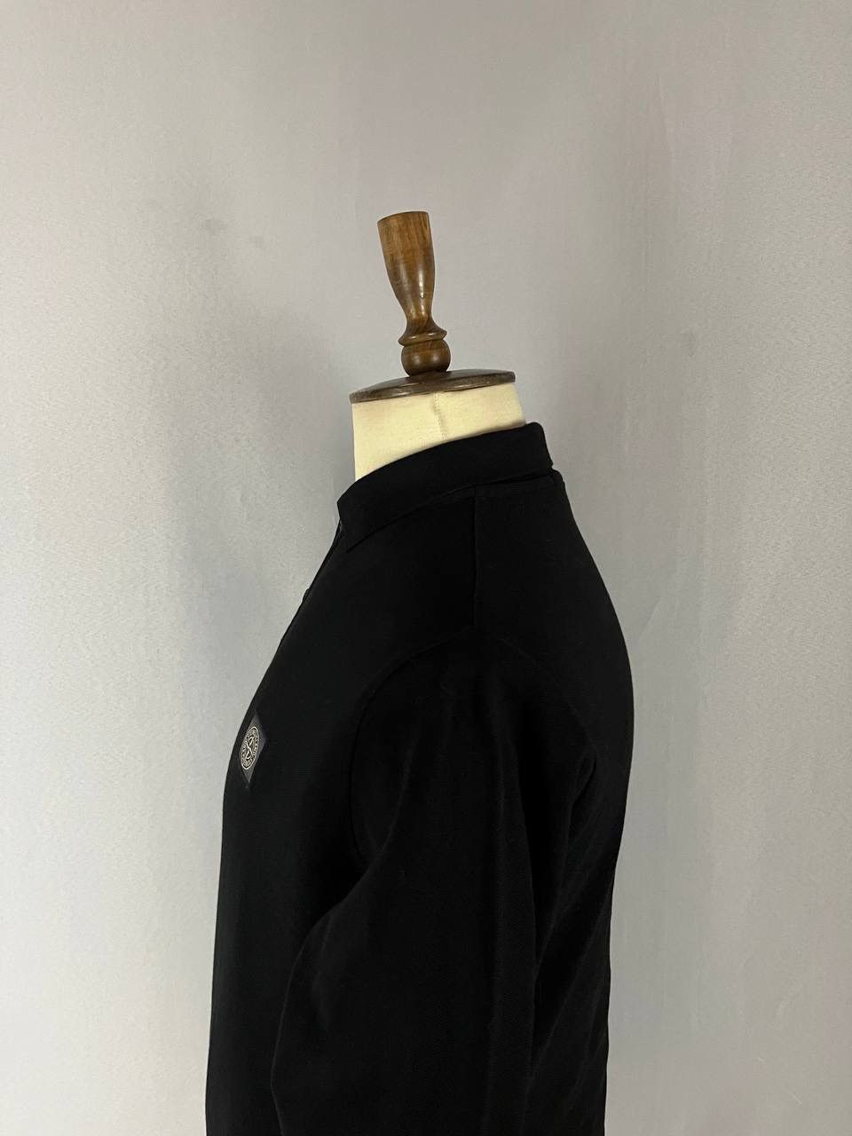 Stone Island Stone Island Polo Long Sleeve Black Program Patch Size US L / EU 52-54 / 3 - 5 Thumbnail
