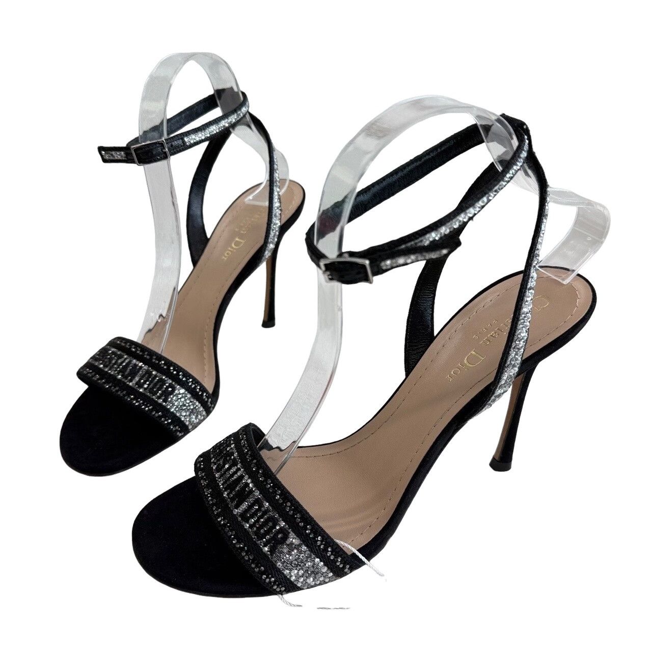 Dior Dior Rhinestone Crystal Dway Sandals Size 39 Size US 9 / IT 39 - 1 Thumbnail