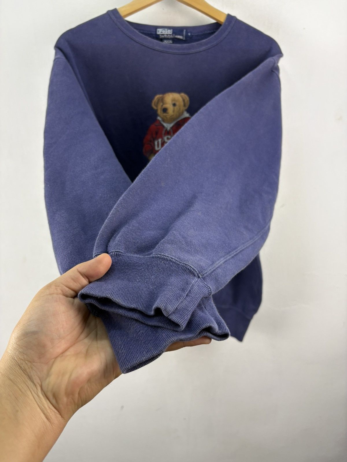 Polo Sport Ralph Lauren Vintage Polo Bear Sweatshirt Baggy