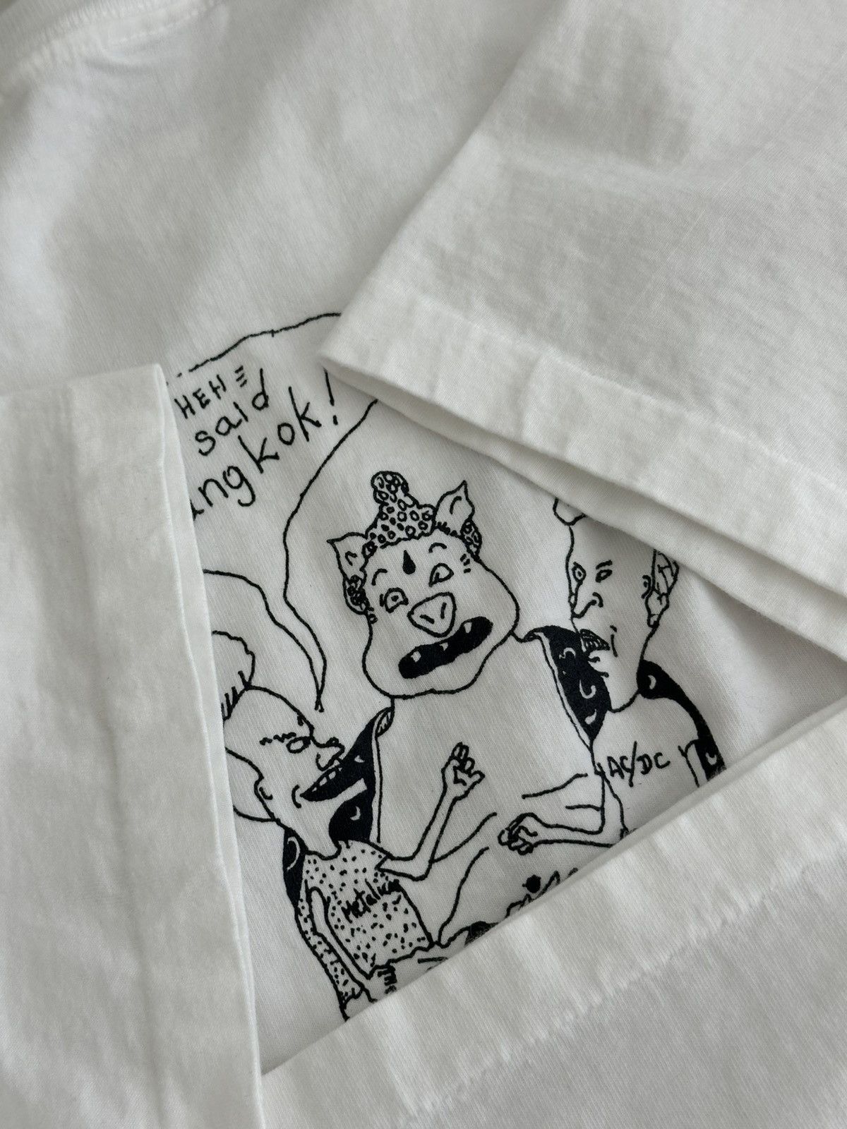 Old Navy Vintage 90s Old Navy Beavis & ButtHead MTV Parody Tshirt LXL Size US XL / EU 56 / 4 - 8 Thumbnail