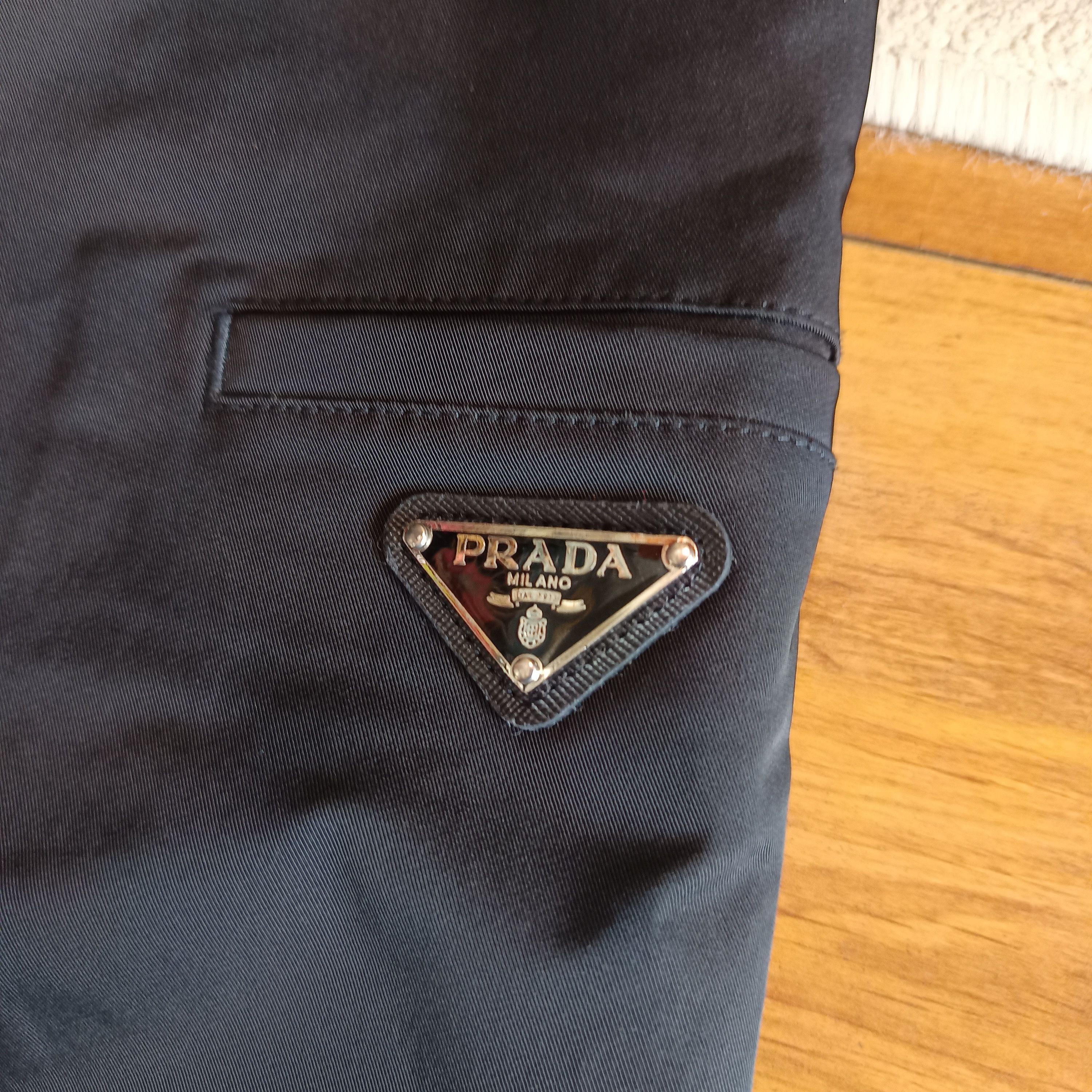 Prada Prada Nylon Cargo Pants Size US 34 / EU 50 - 4 Thumbnail