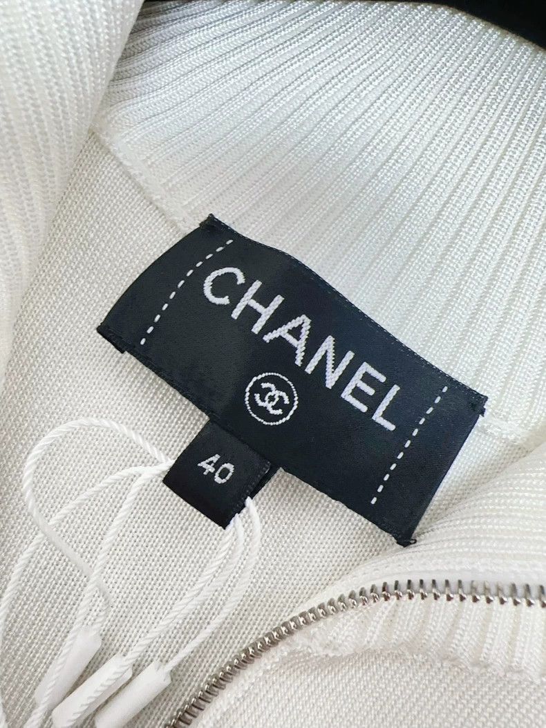 Chanel Chanel Embroidered Baseball Jacket with Sequins Size L / US 10 / IT 46 - 6 Thumbnail